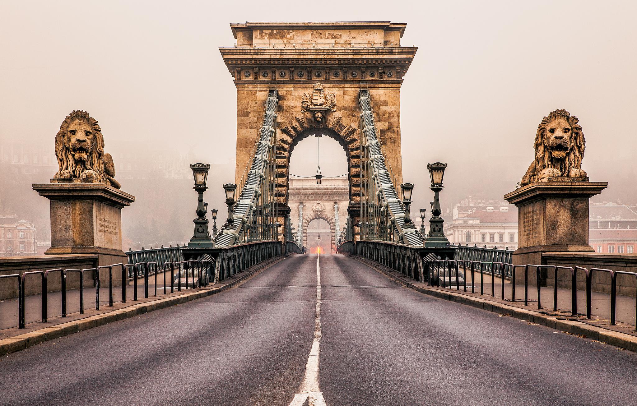 Free photo Free chain bridge, hungary - new photos