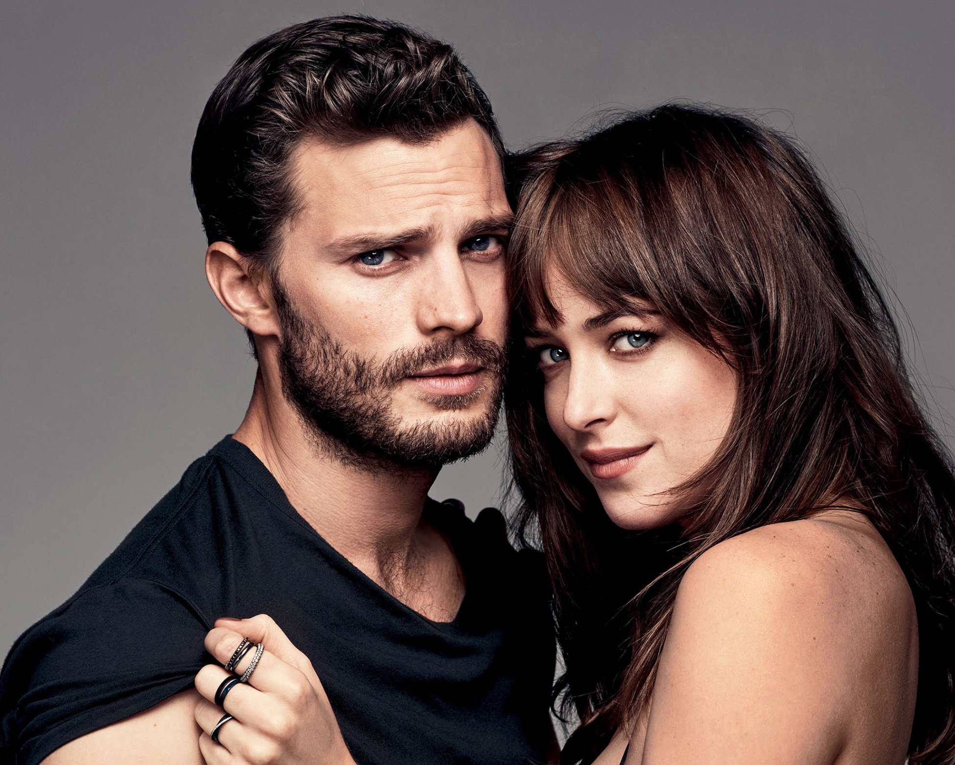 Wallpapers Dakota Johnson jamie dornan male celebrities on the desktop