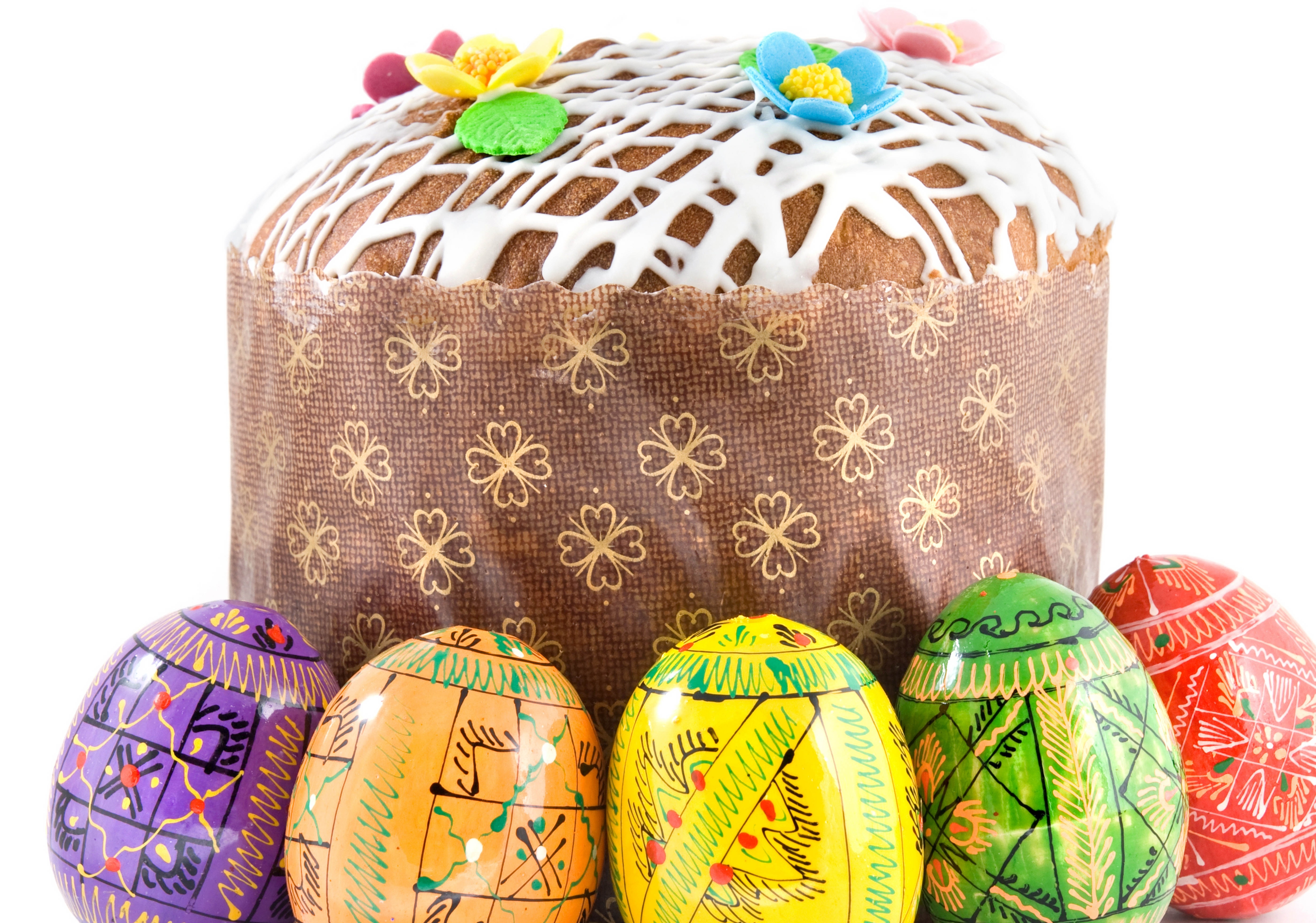 桌面上的壁纸复活节 蛋类 白色背景