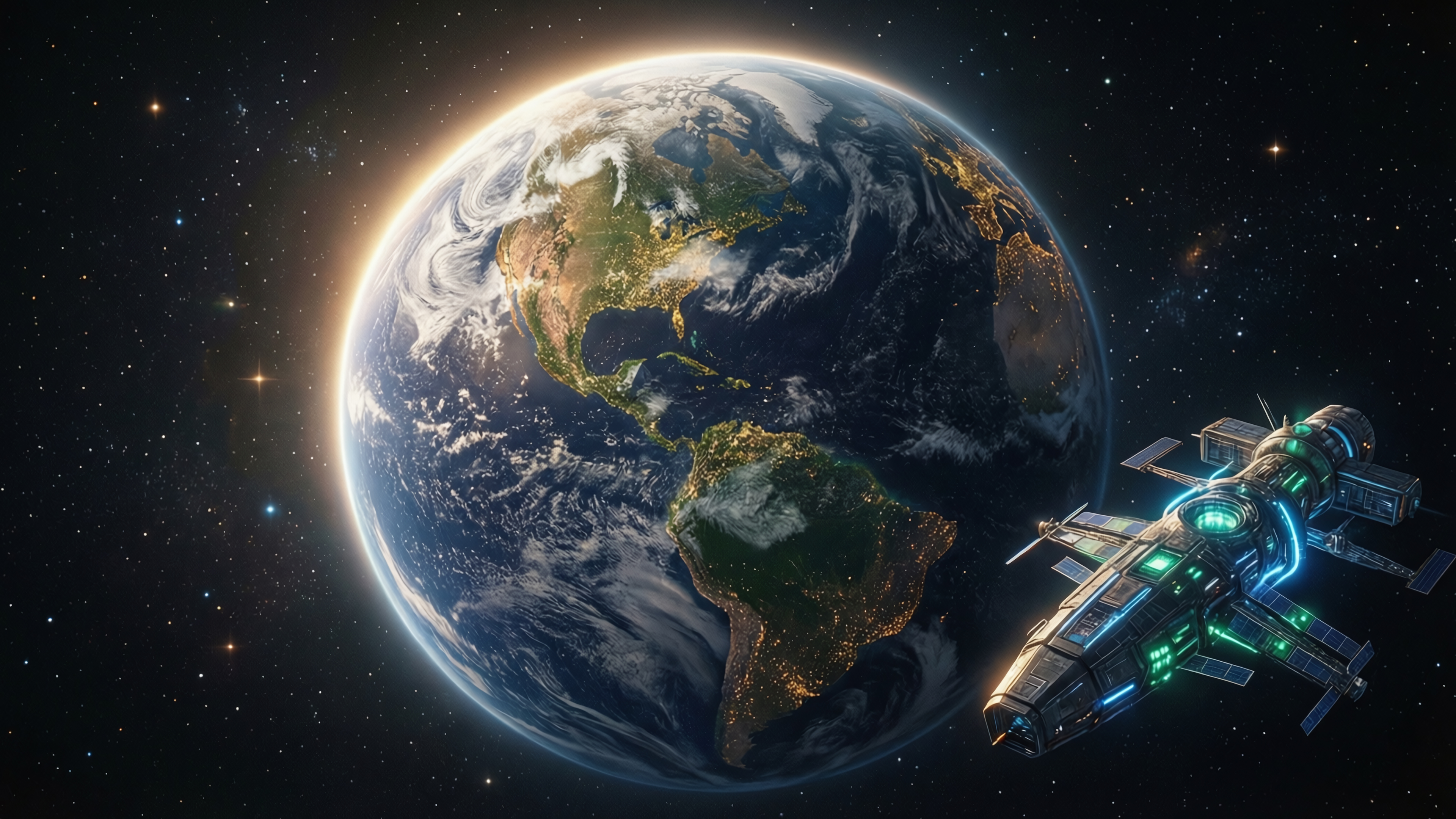 Бесплатное фото Открытый космос