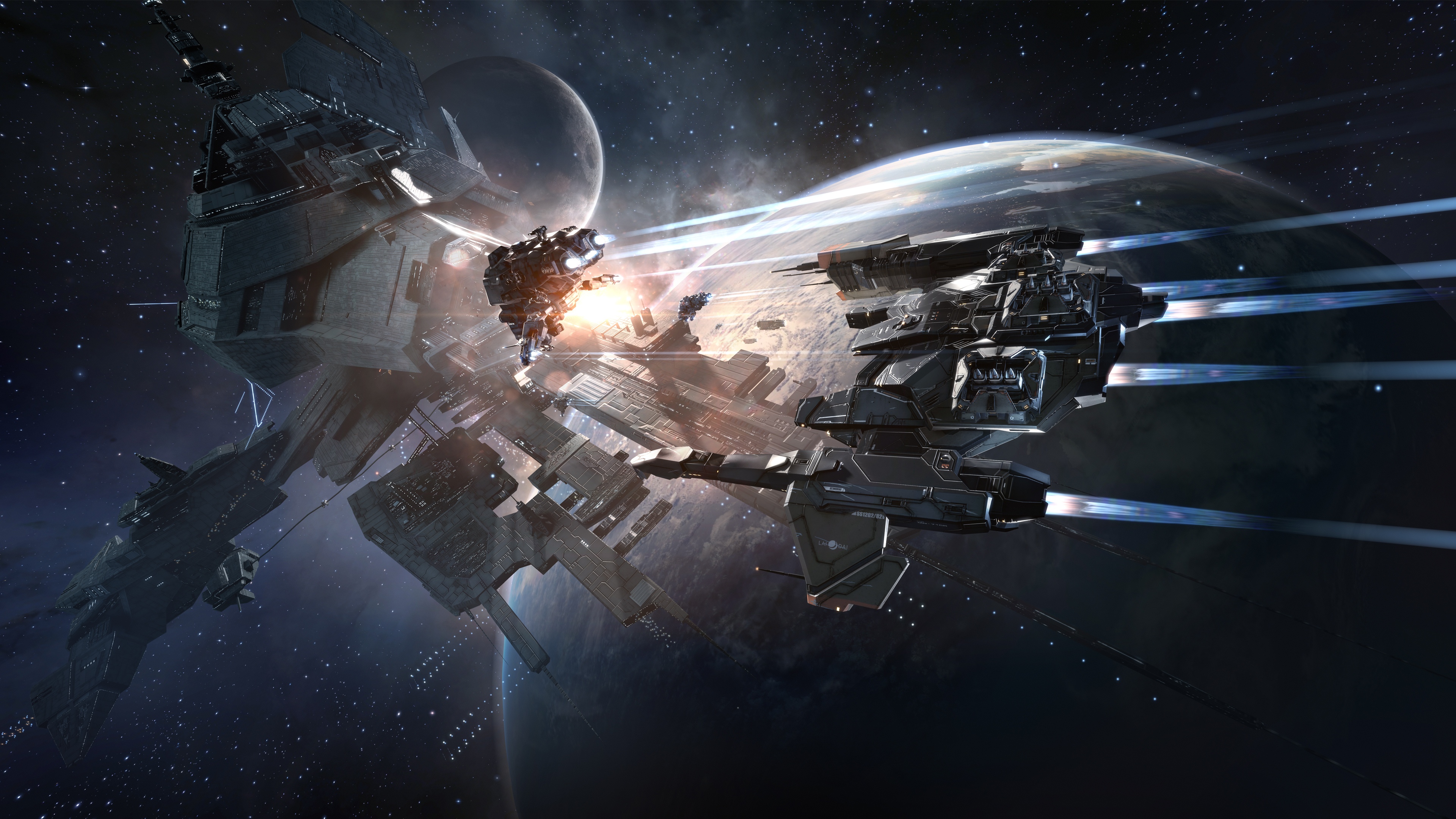 Обои EVE online игры галактика на рабочий стол