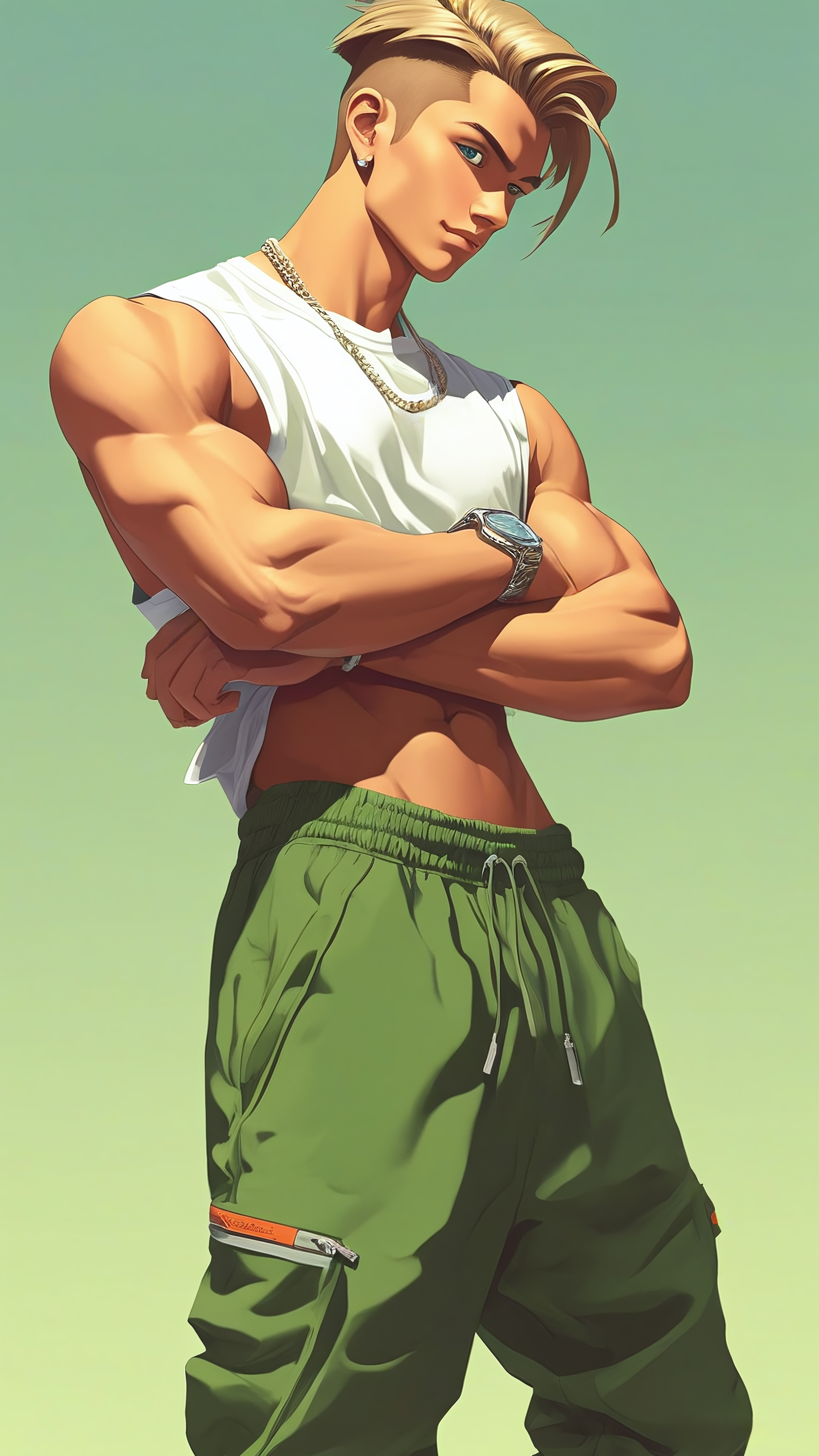 Бесплатное фото Спортивный парень