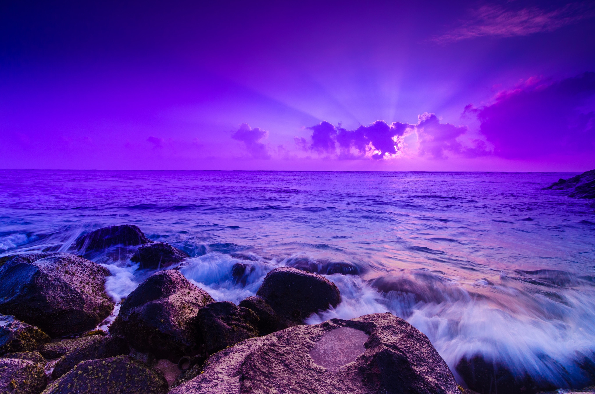 Wallpapers Hawaii Kauai sea on the desktop