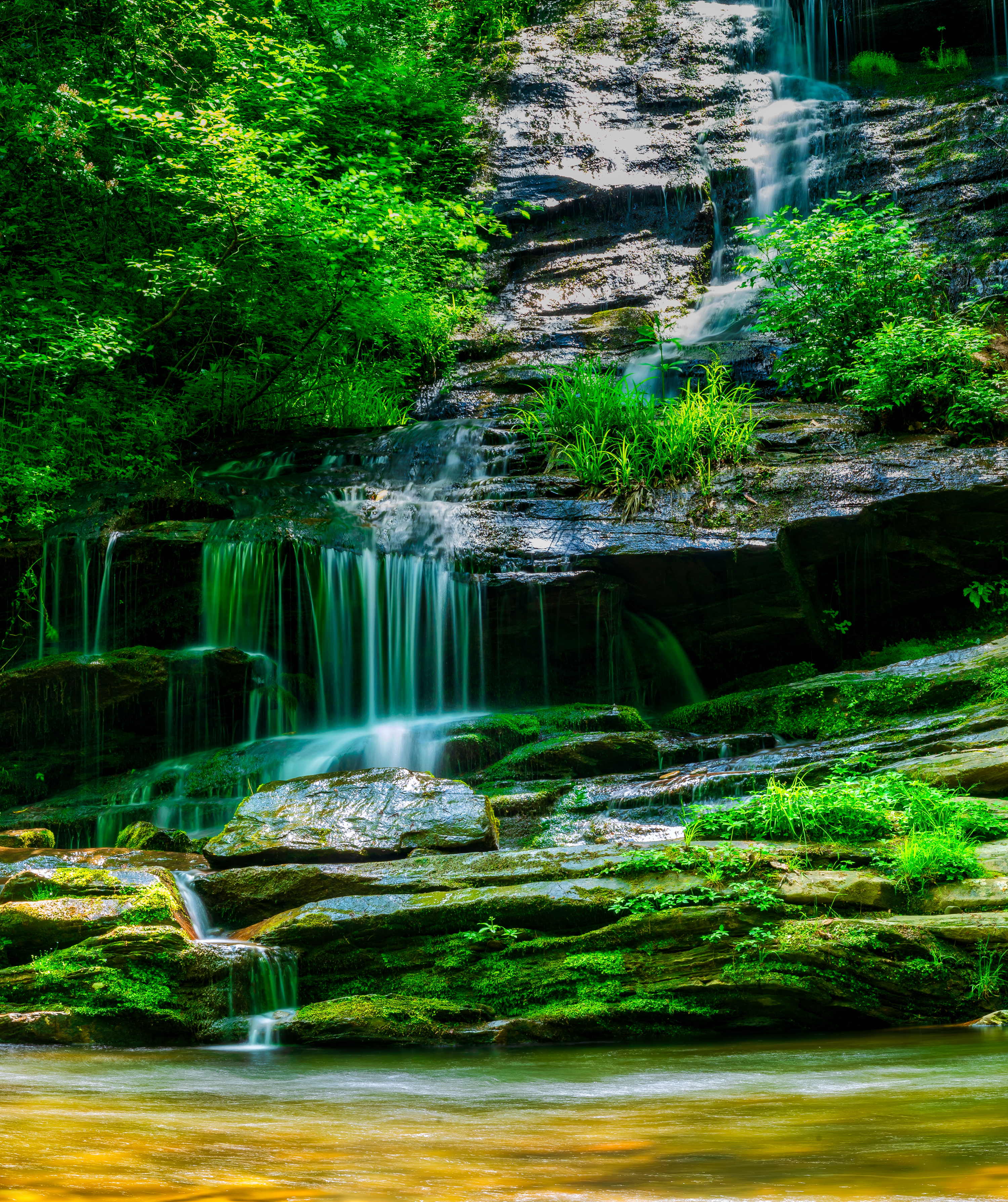 Wallpapers National Forest rocks North Carolina on the desktop