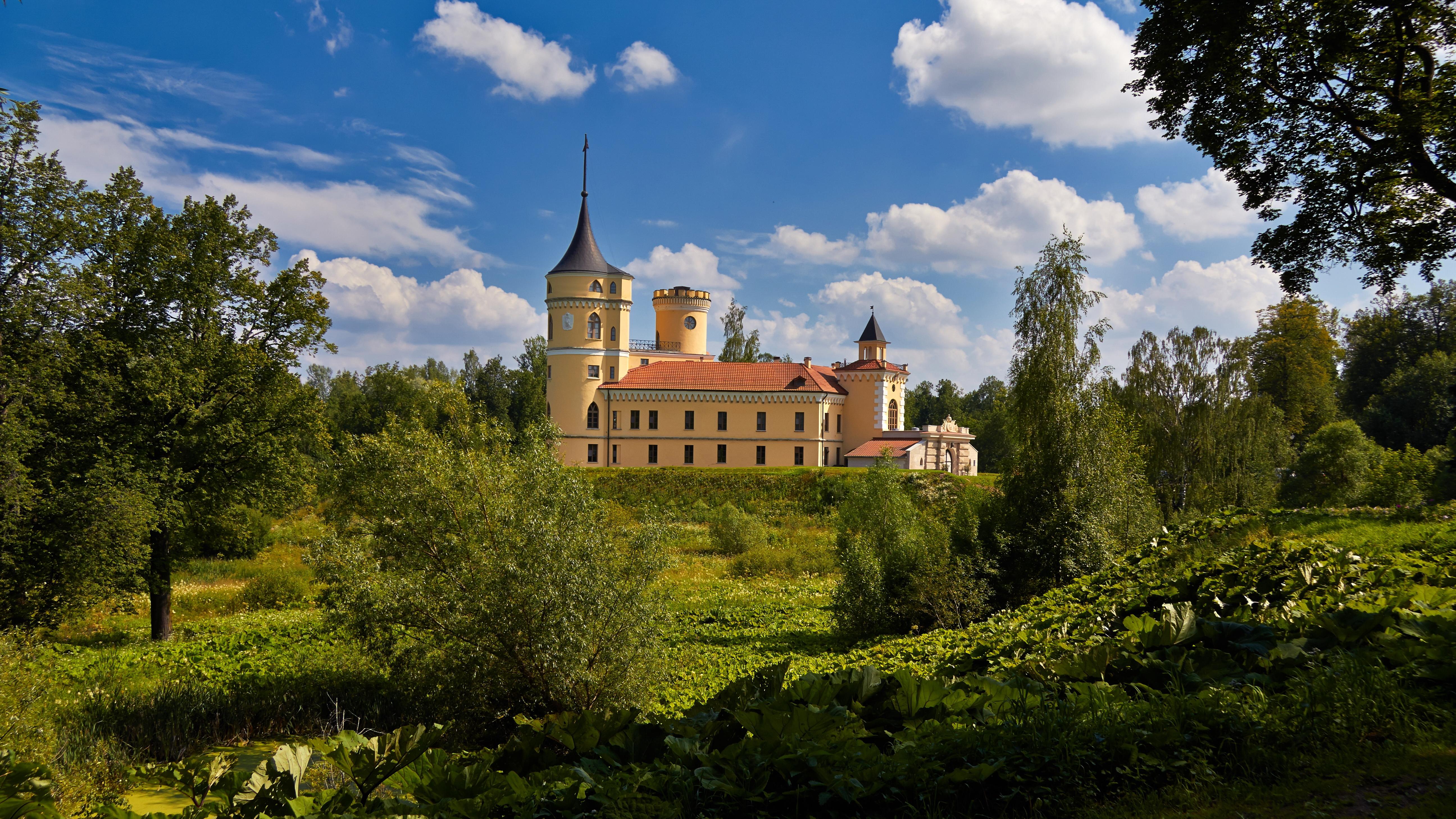 Wallpapers Saint-Petersburg Pavlovsk Park Castle Mariental on the desktop