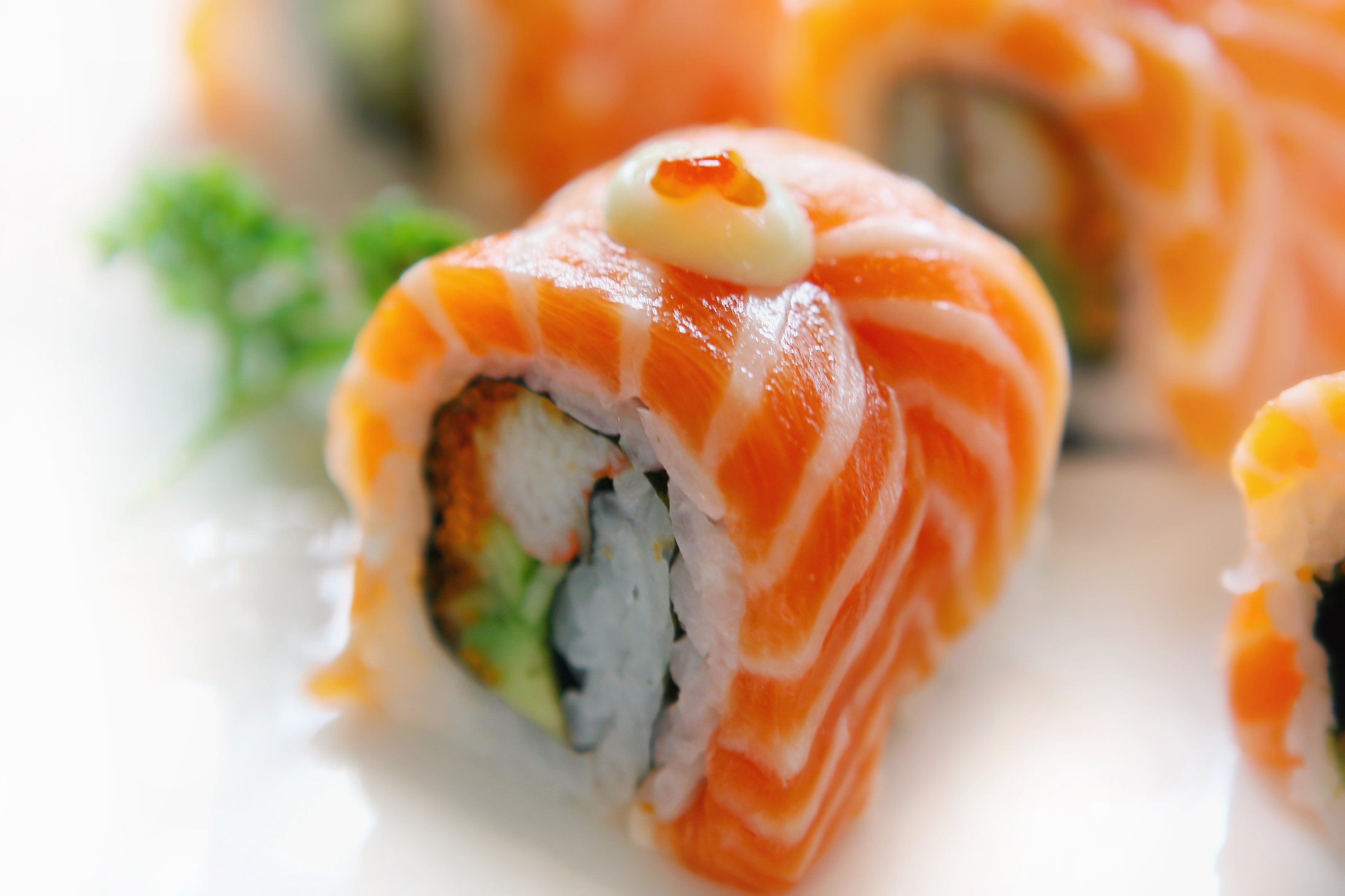 Wallpapers wallpaper sushi rice close on the desktop