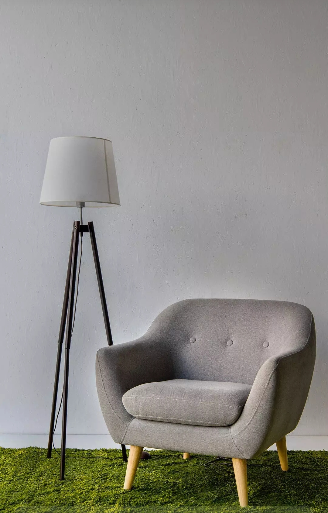 Бесплатное фото Интерьер в скандинавском стиле