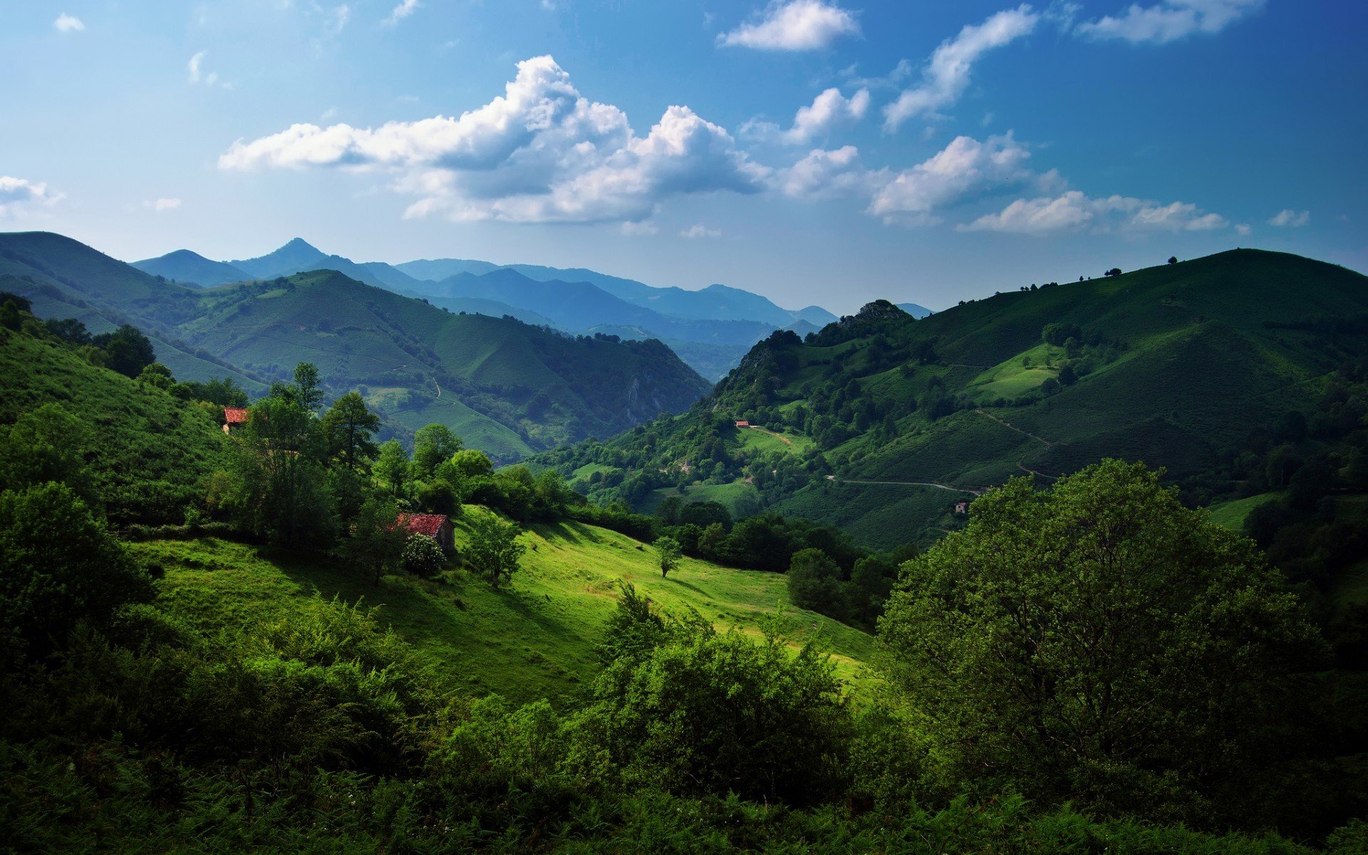 Wallpapers mountains landscape Wallpaper on the desktop