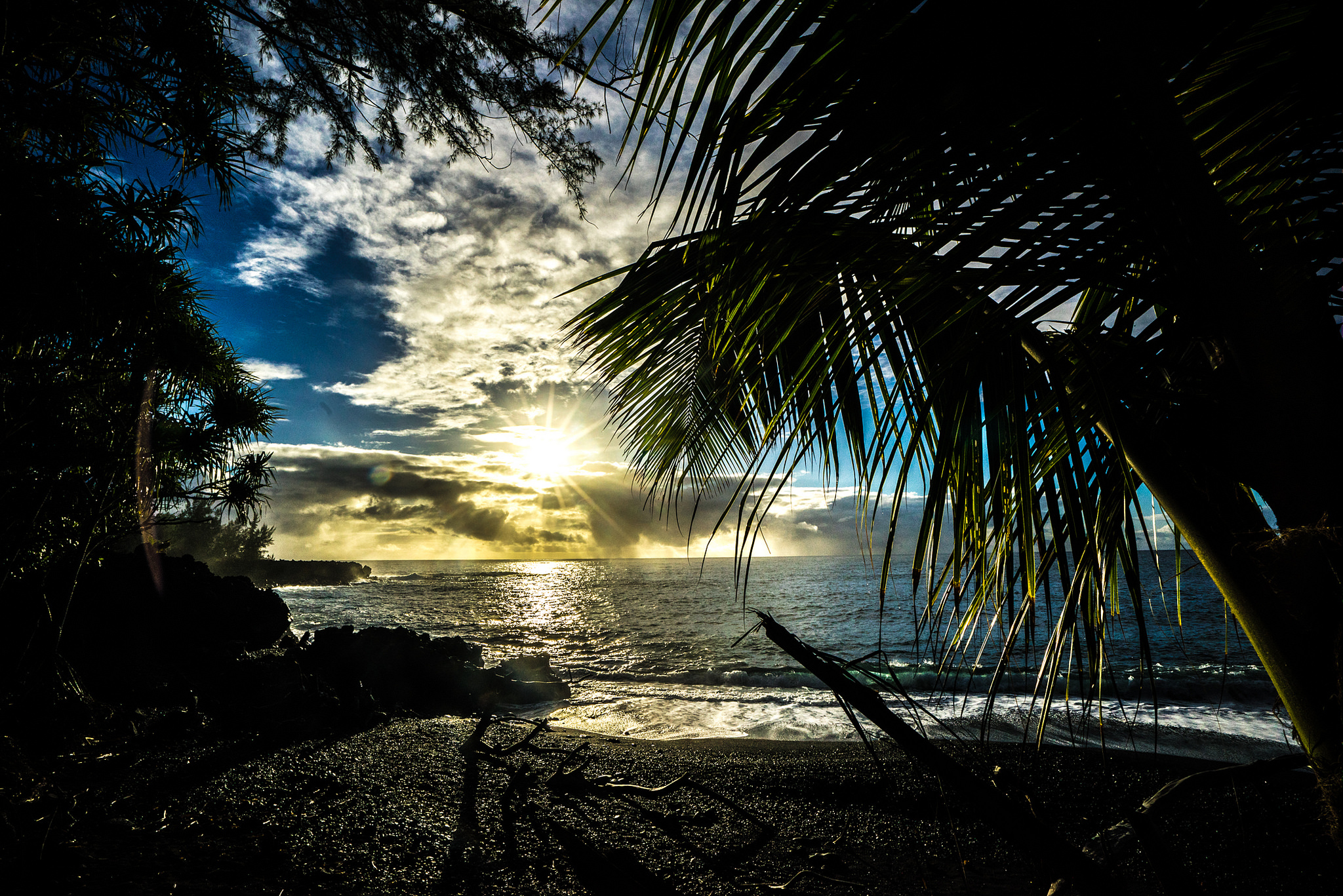 Wallpapers Kehena Beach Puna Coast Big Island on the desktop