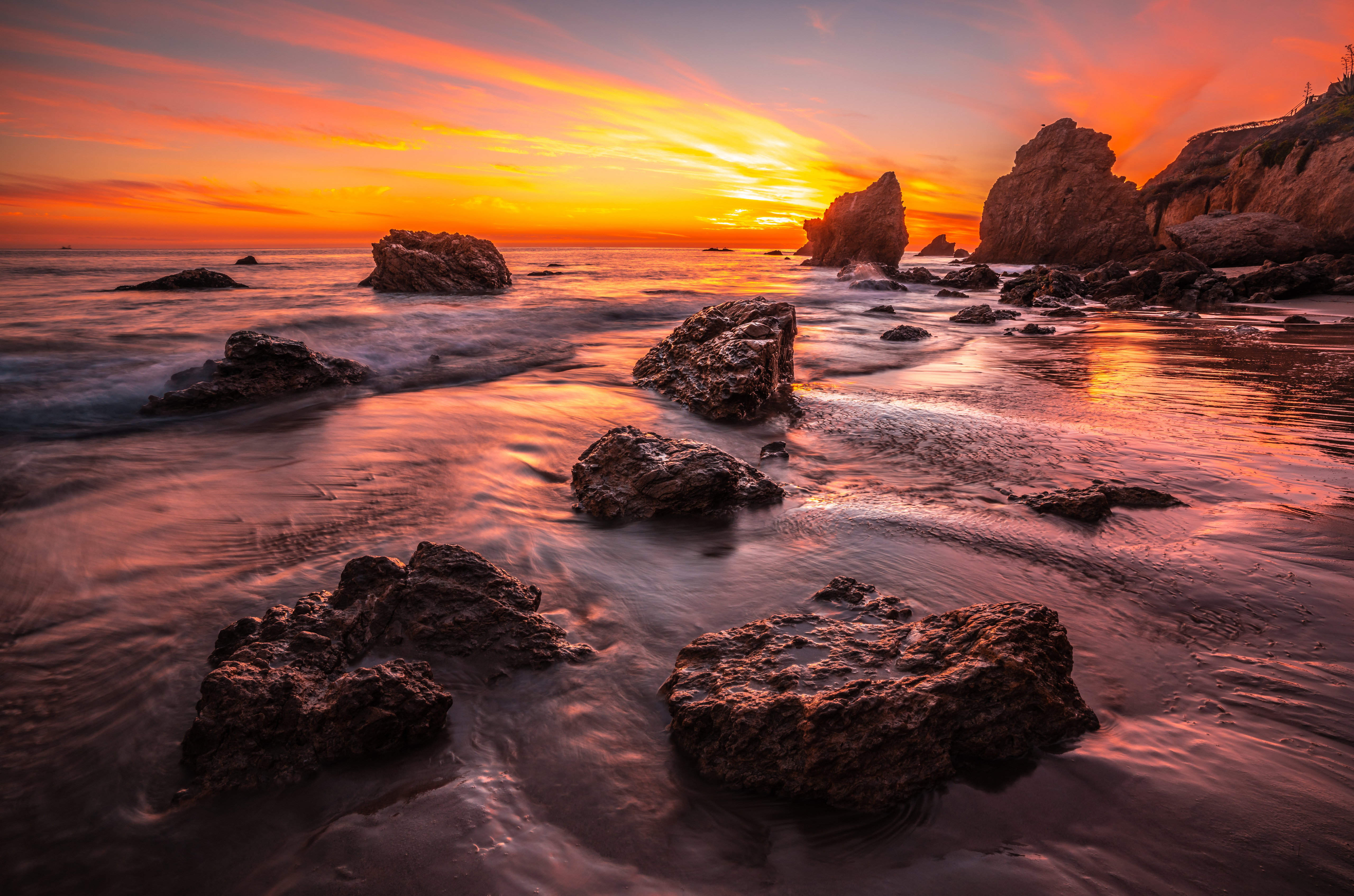 Wallpapers California california crag rocky shore on the desktop