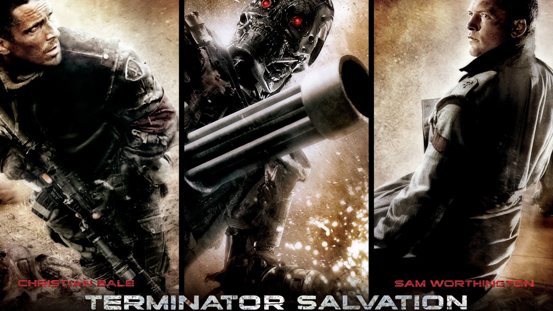 Wallpapers Terminator Terminator Salvation movies on the desktop
