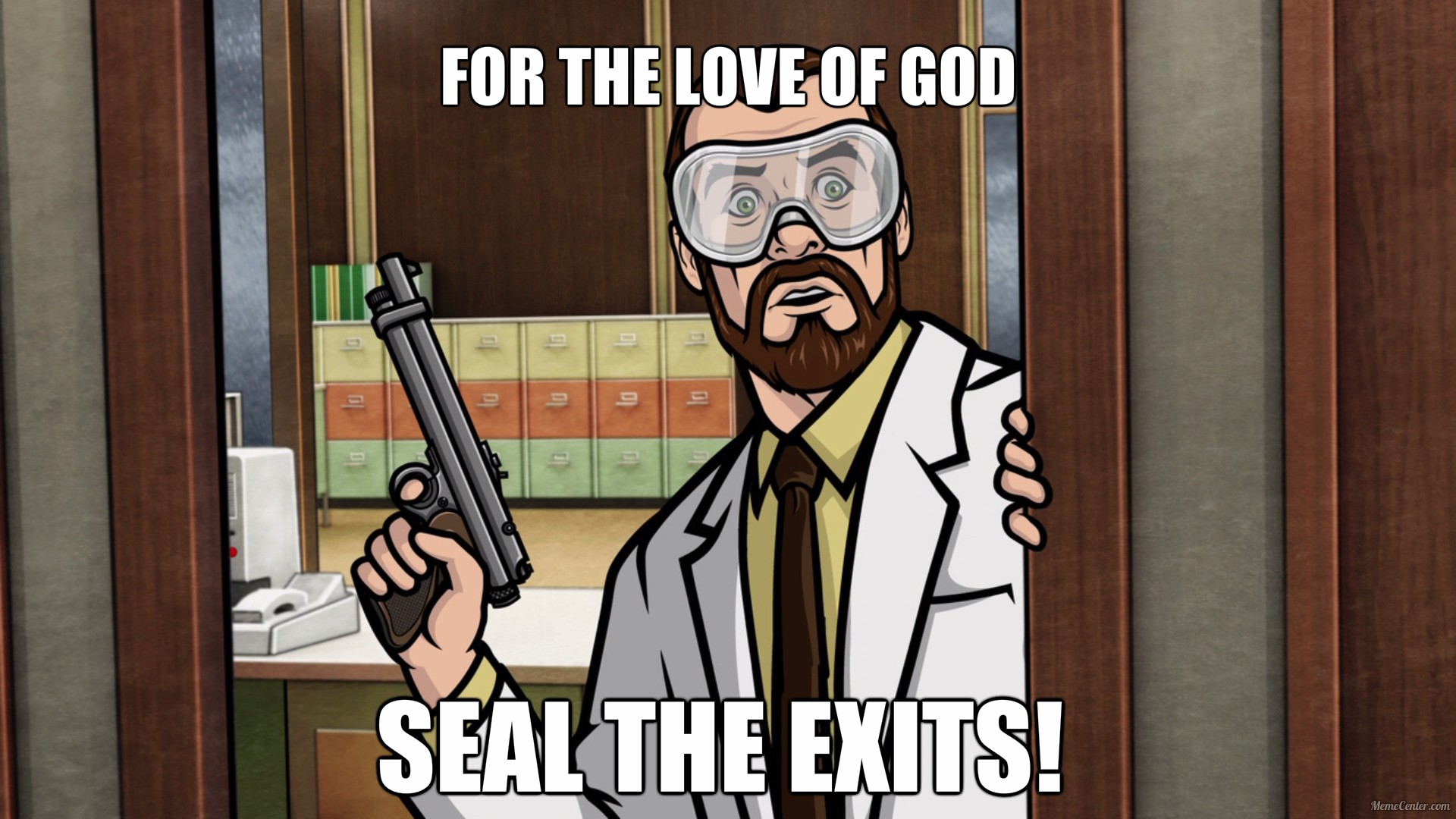 Обои мультфильм комиксы Archer TV show на рабочий стол