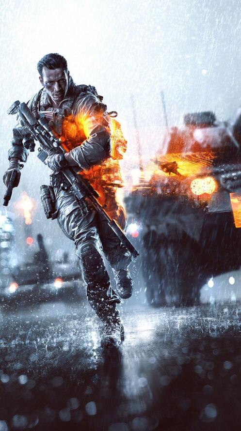 Бесплатное фото Главная картинка из игры Battlefield 4