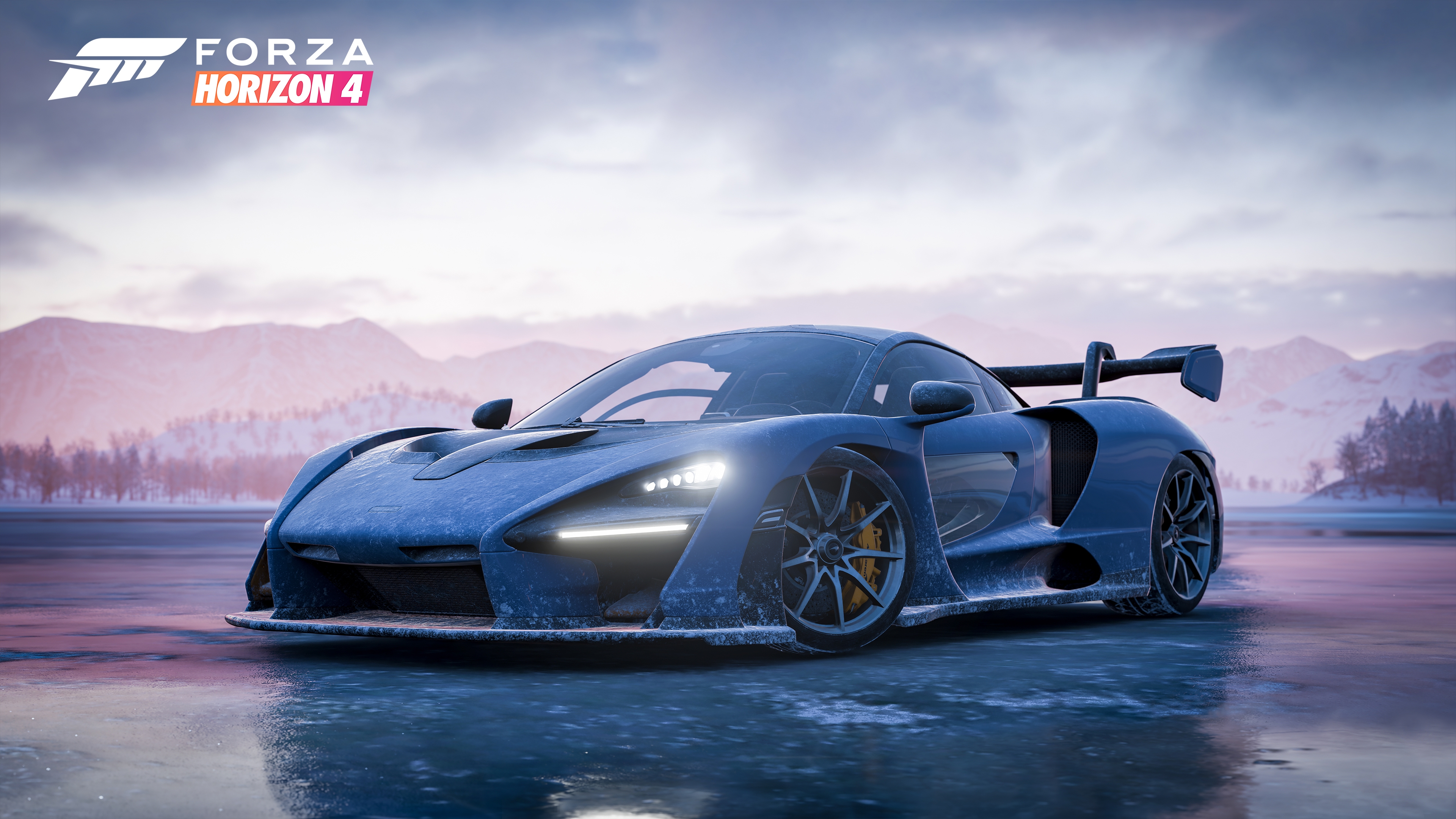 桌面上的壁纸迈凯轮塞纳 超级跑车 forza horizon 4 壁纸