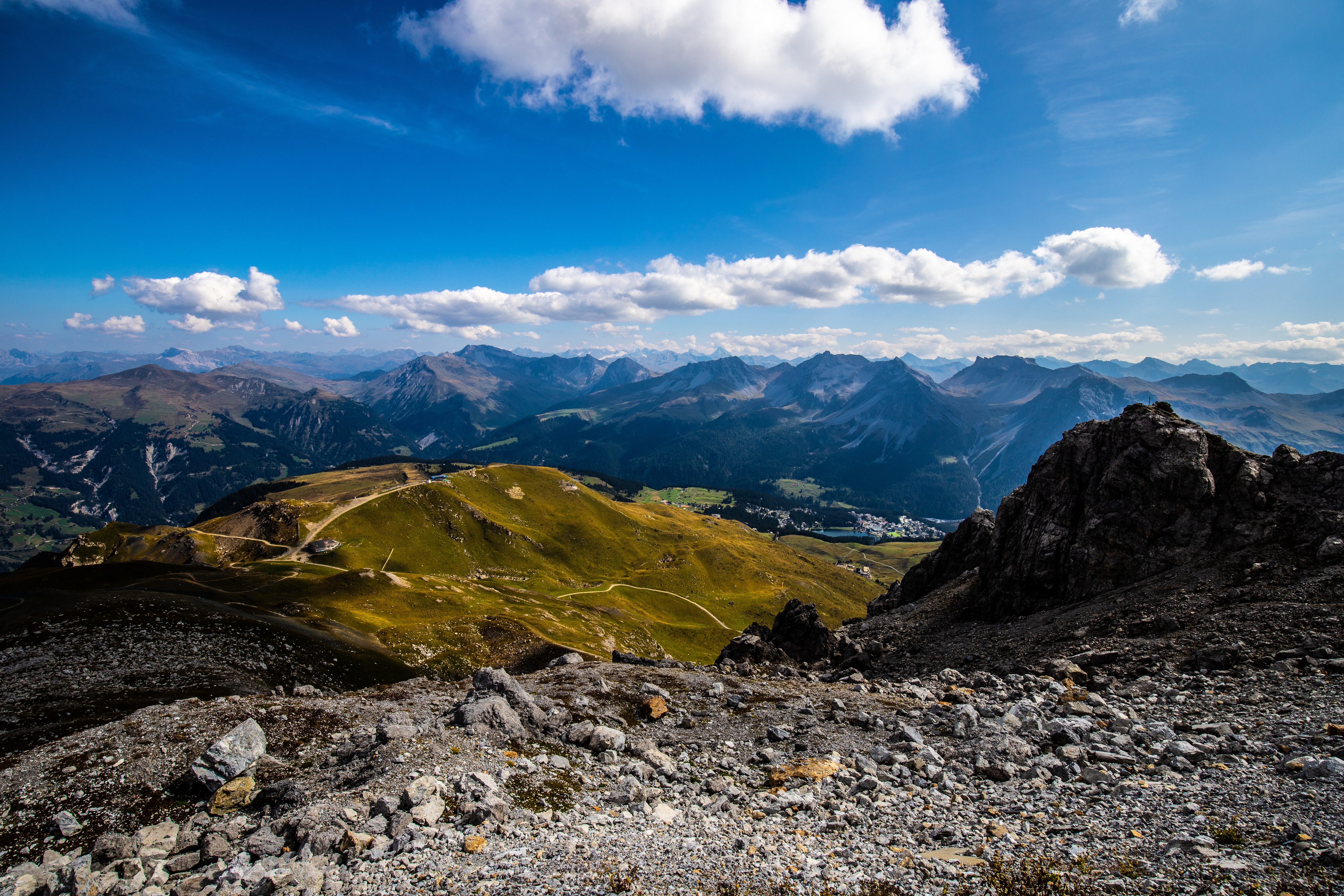 Wallpapers mountains Switzerland stone on the desktop