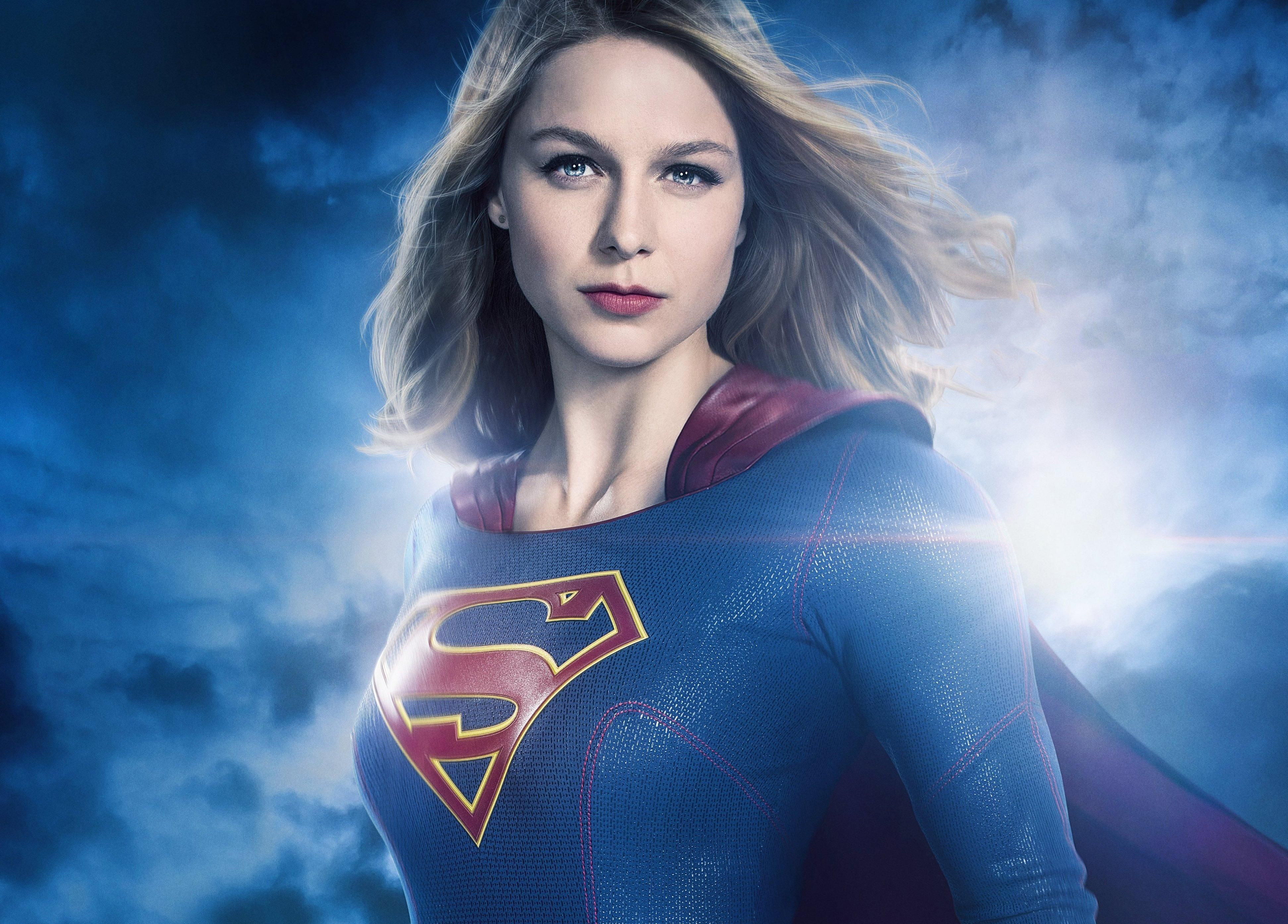 Wallpapers supergirl evening TV show on the desktop