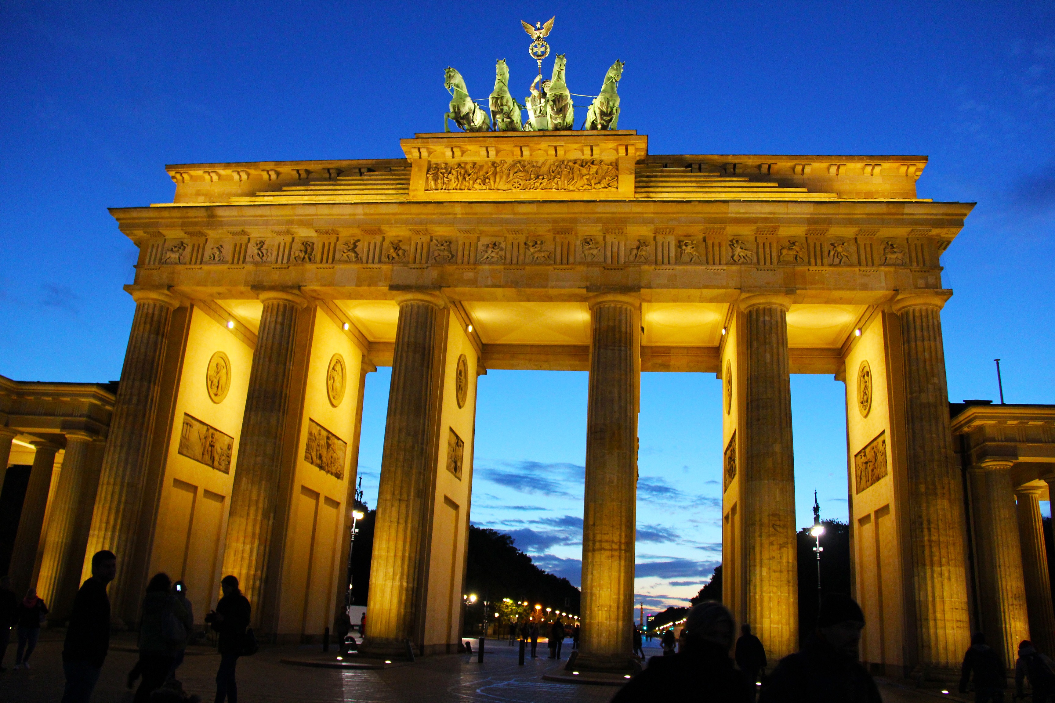 Free photo Ancient Roman architecture in Berlin