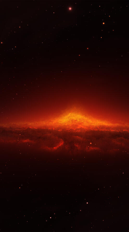 Обои галактика космос произведение искусства на рабочий стол