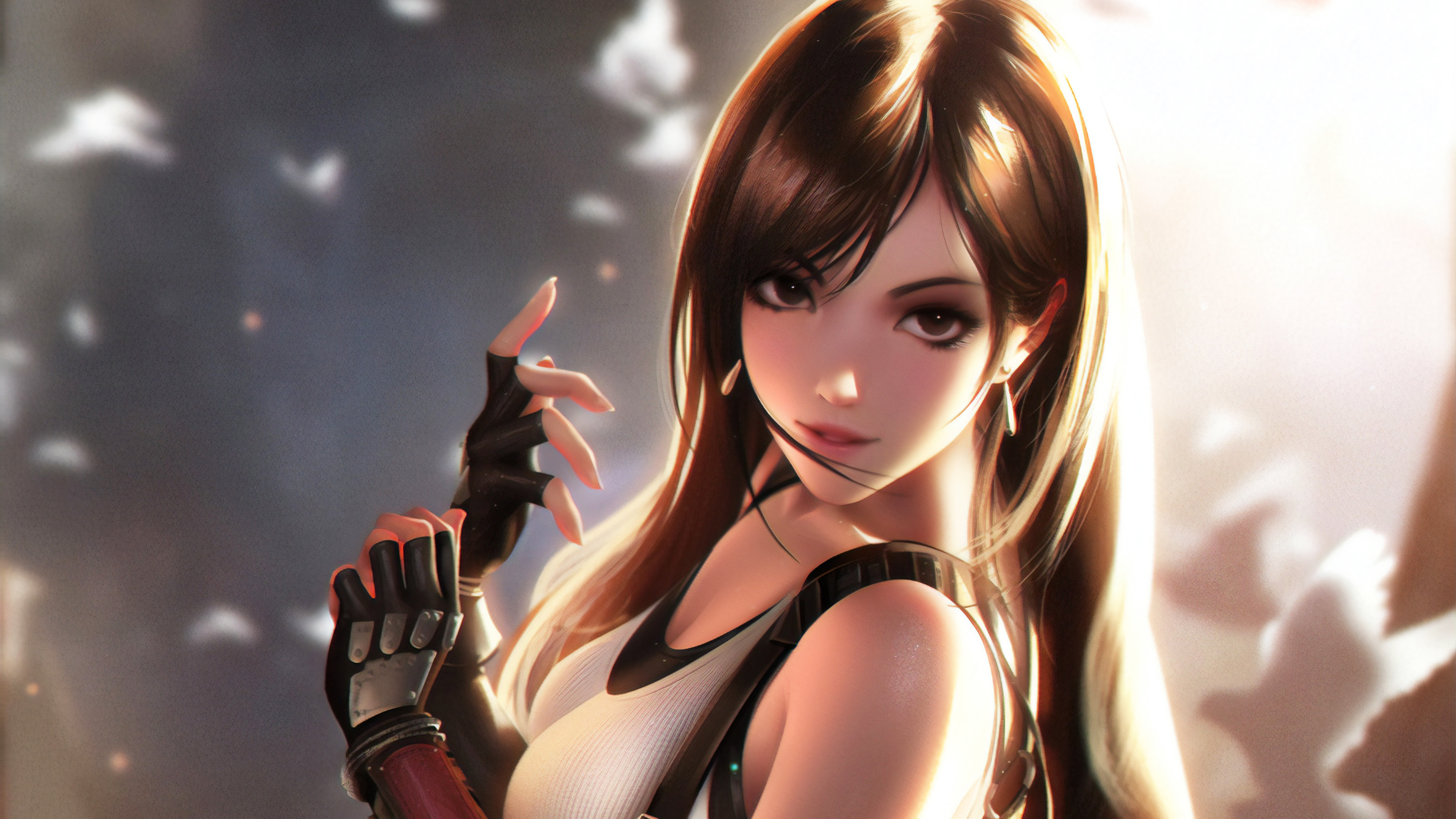 免费照片最终幻想》中的Tifa Lockhart