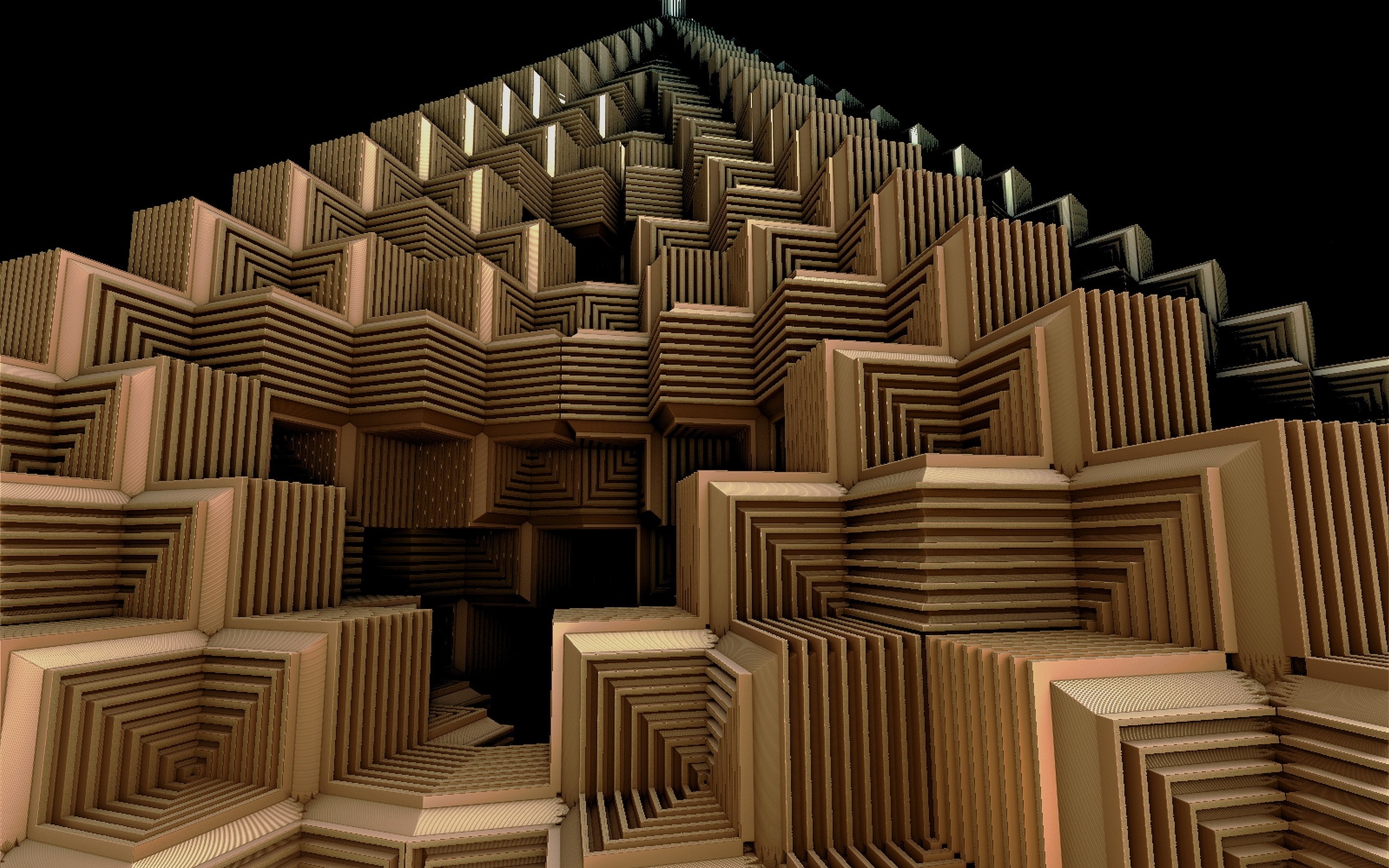 桌面上的壁纸梯子 有创意 理念