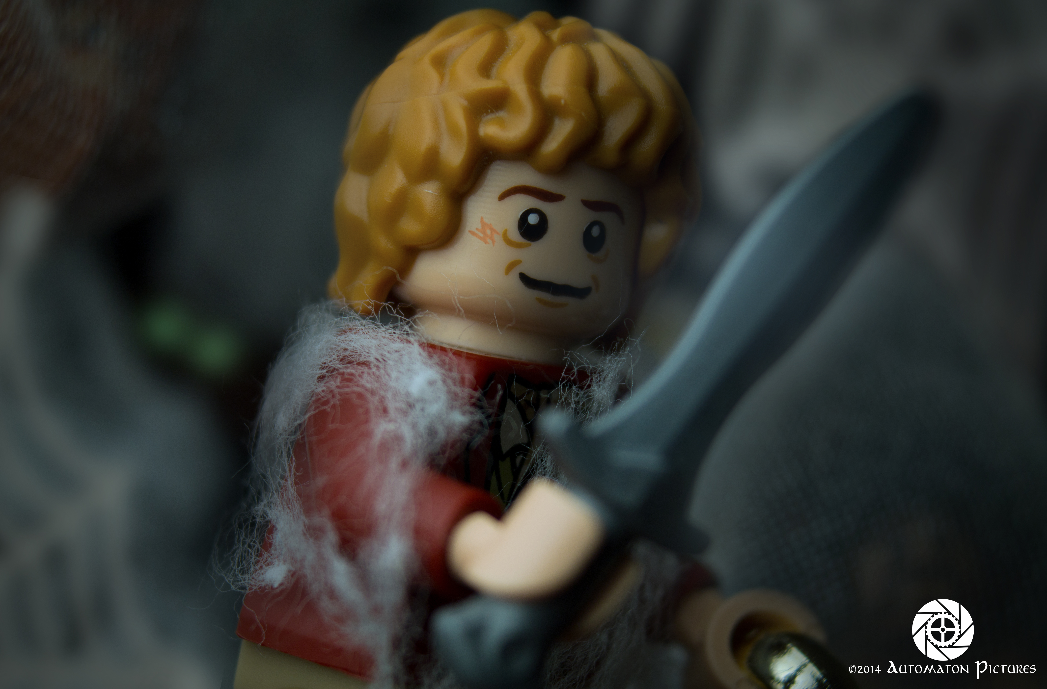 Wallpapers pictures Toy spider on the desktop