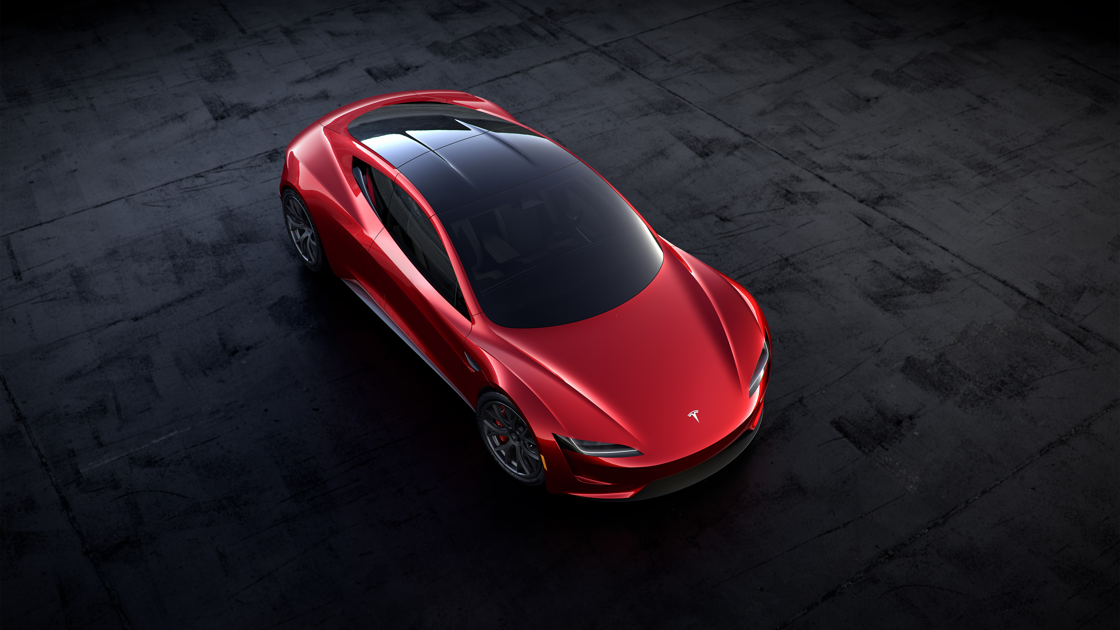 Wallpapers Tesla electric cars 2018 cars on the desktop