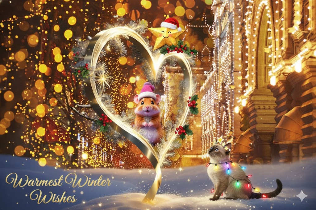 Бесплатная открытка С наилучшими пожеланиями для всех