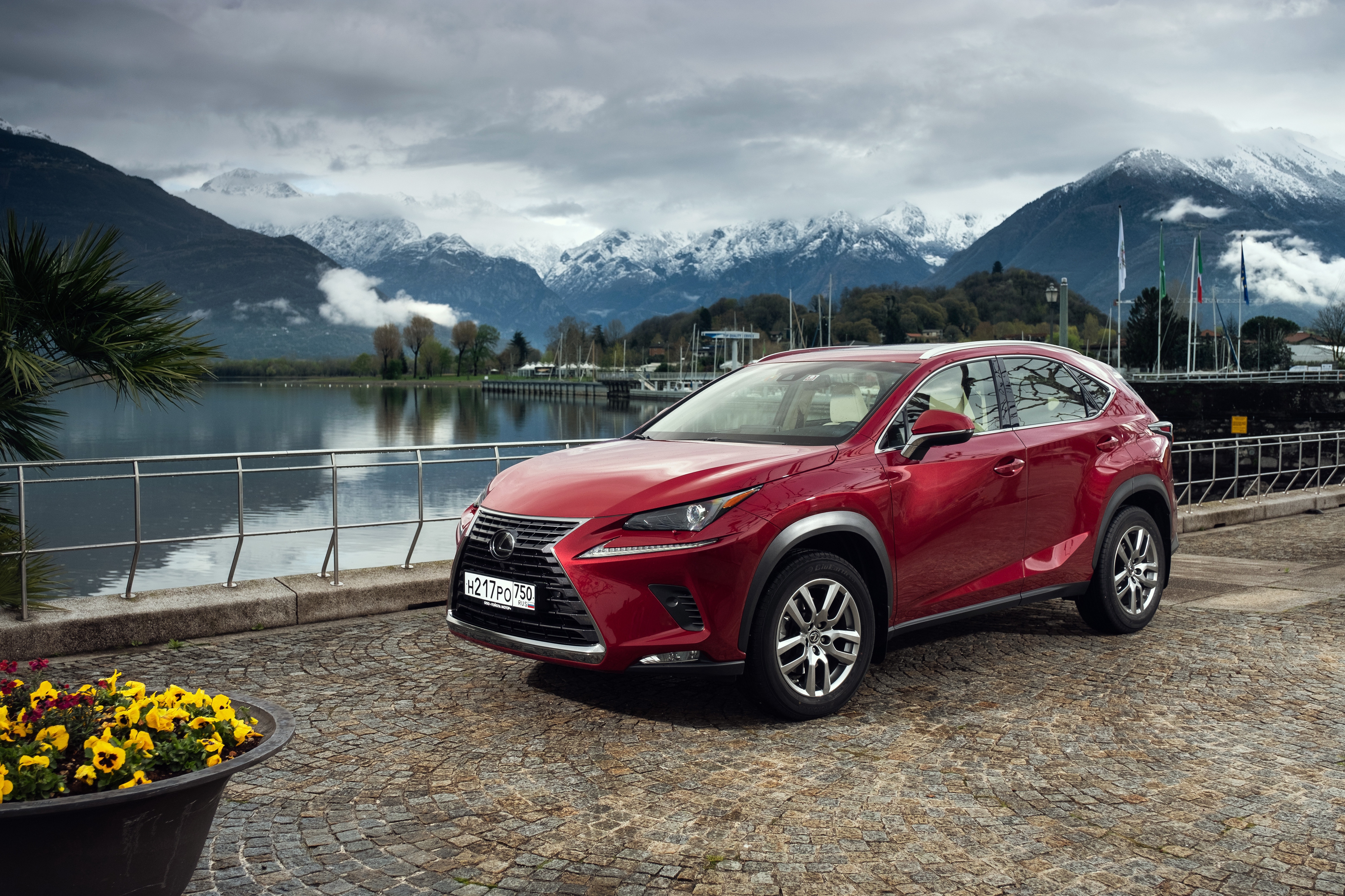 Wallpapers mountains cars wallpaper lexus nx on the desktop