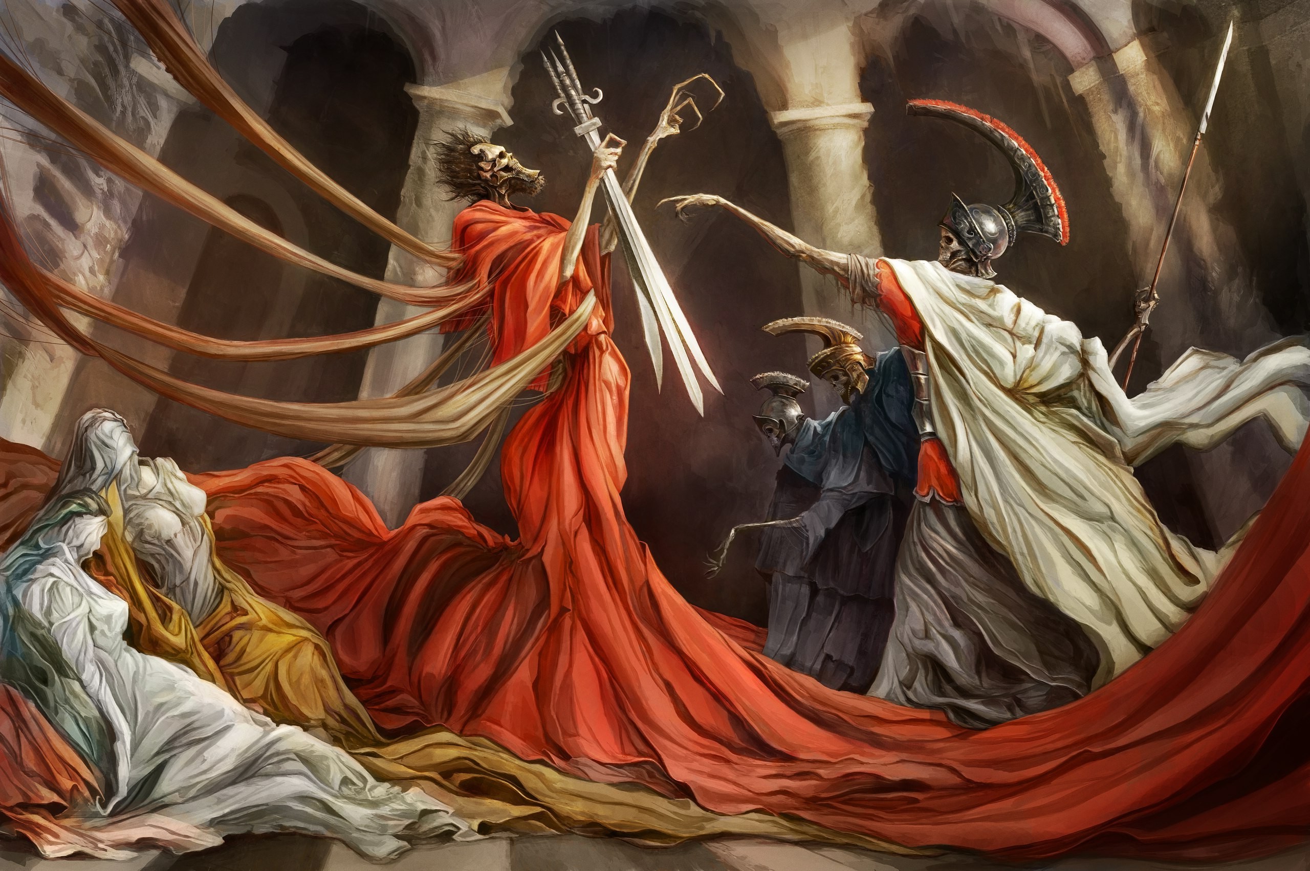 Обои смерть чертеж ткань на рабочий стол