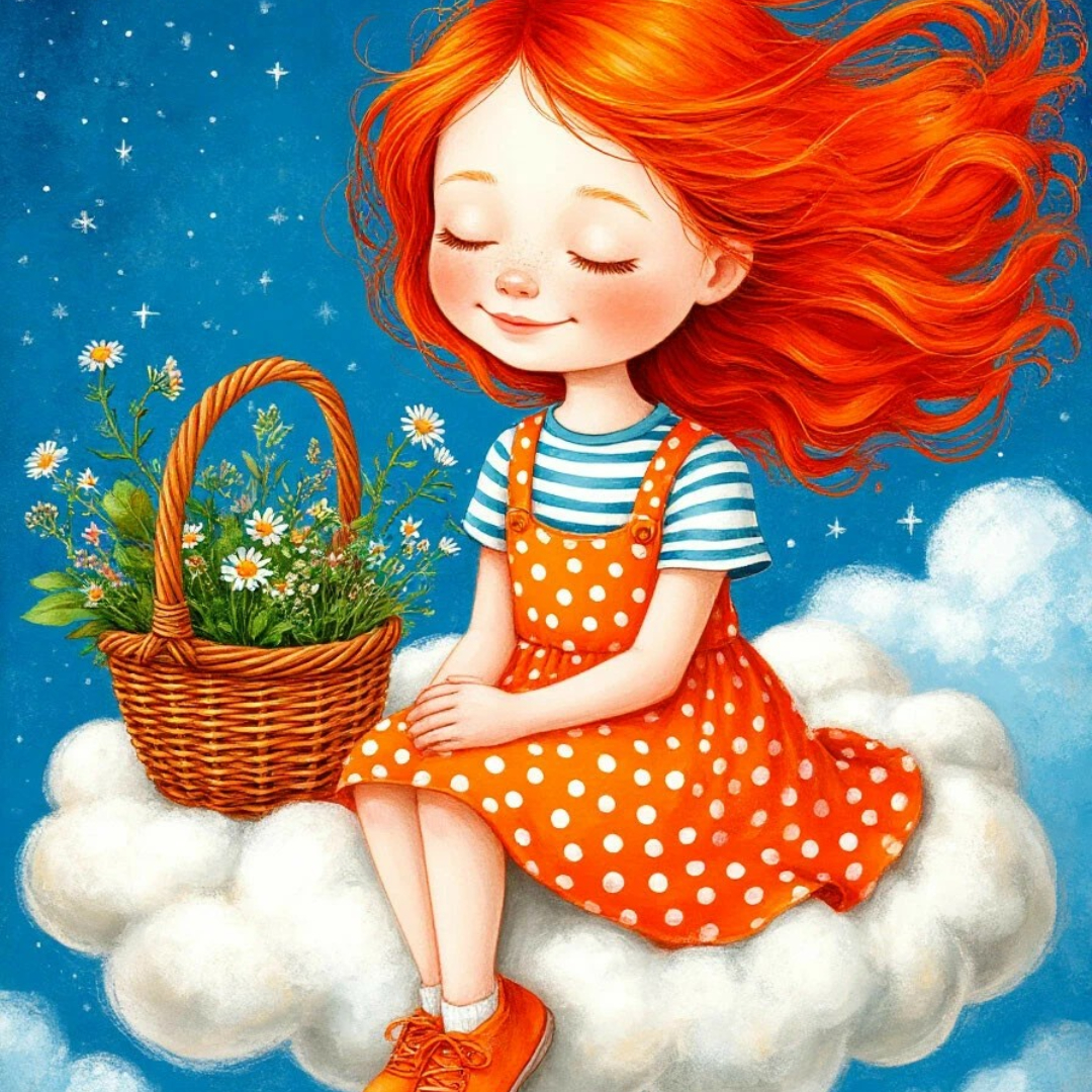 免费照片红头发的梦想家