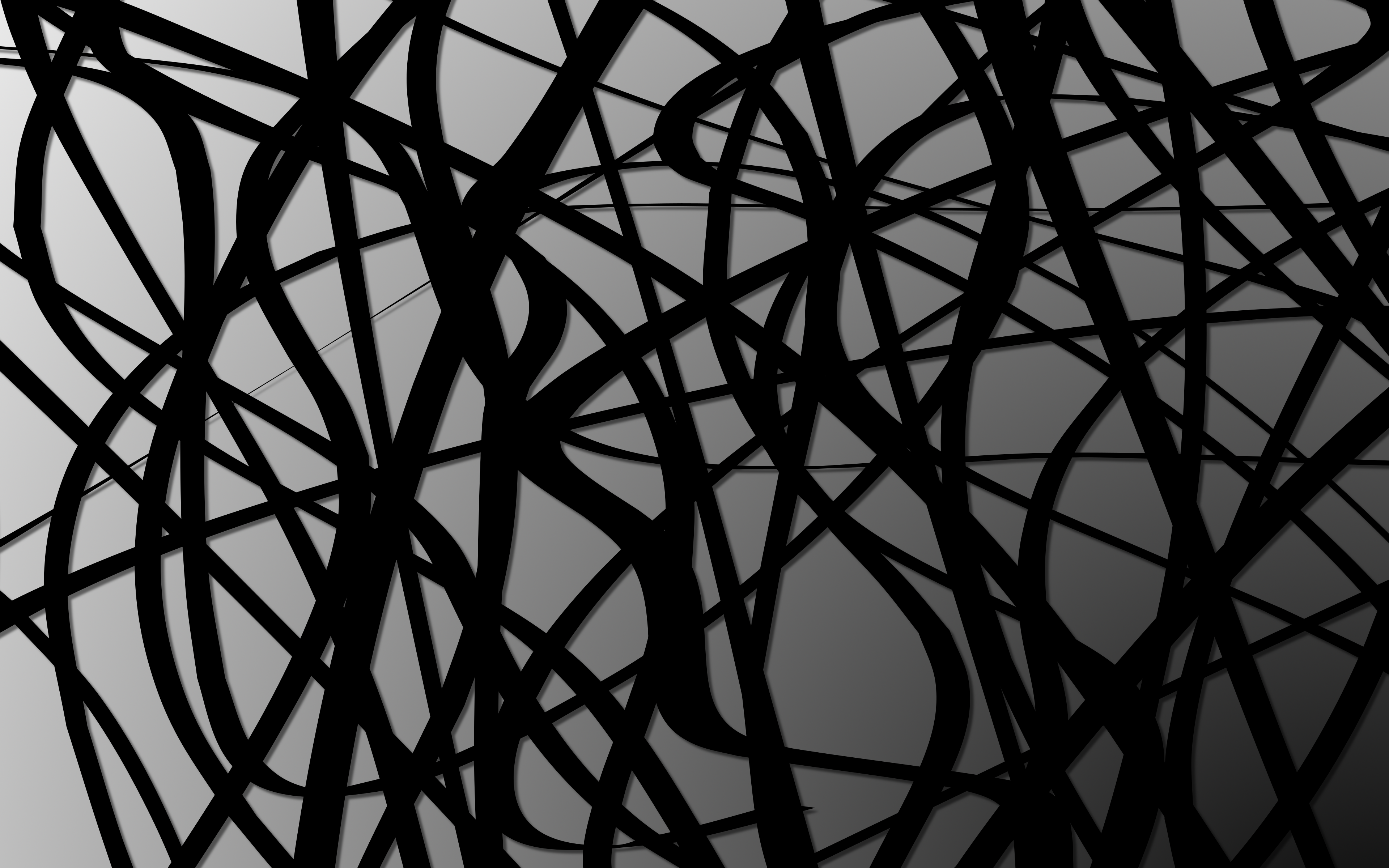 Wallpapers black monochrome artstation on the desktop
