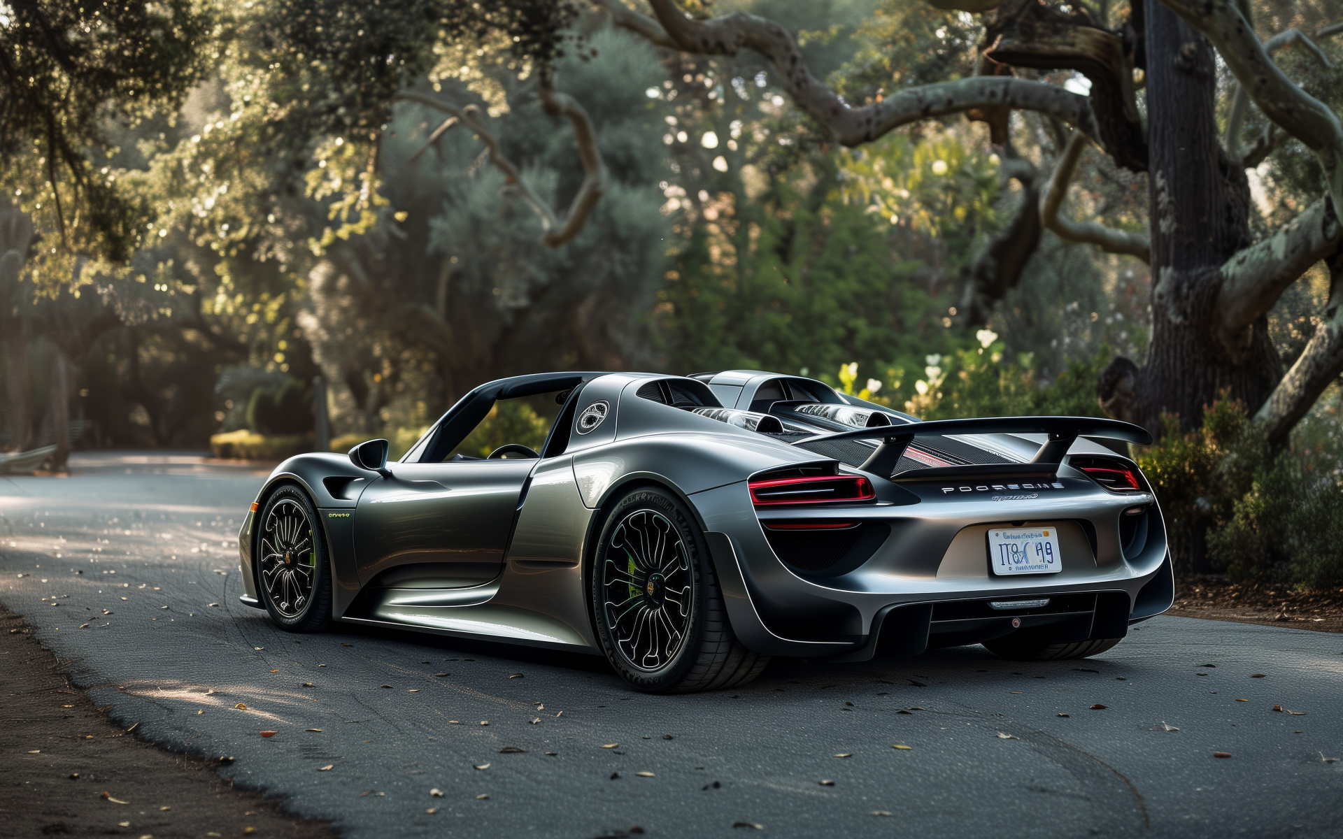 Free photo Porsche 918 Spyder