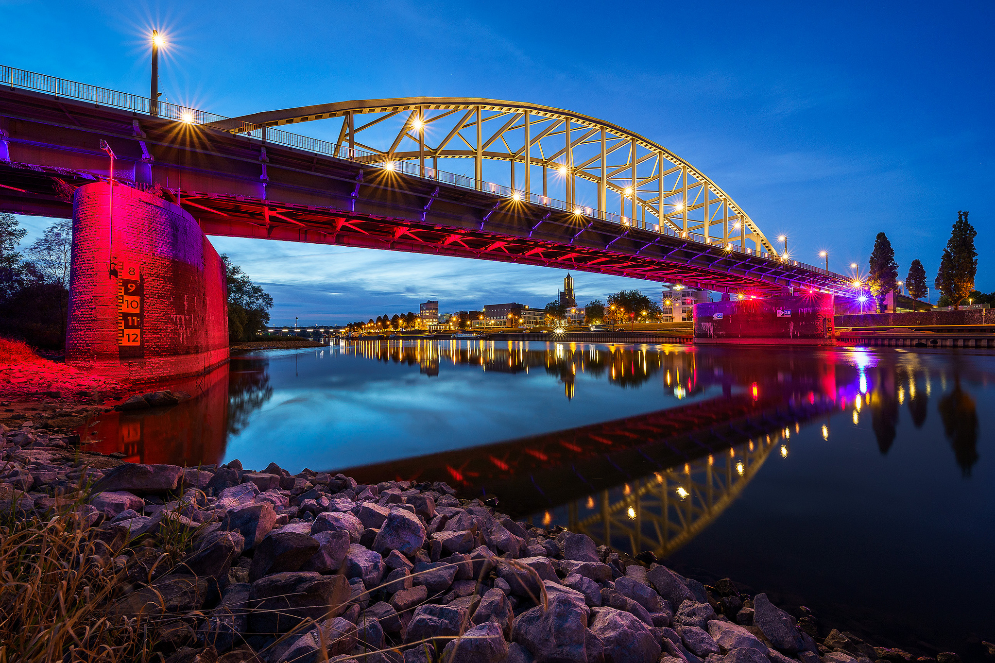 Wallpapers The John frost bridge Arnhem the Rhine bridge on the desktop