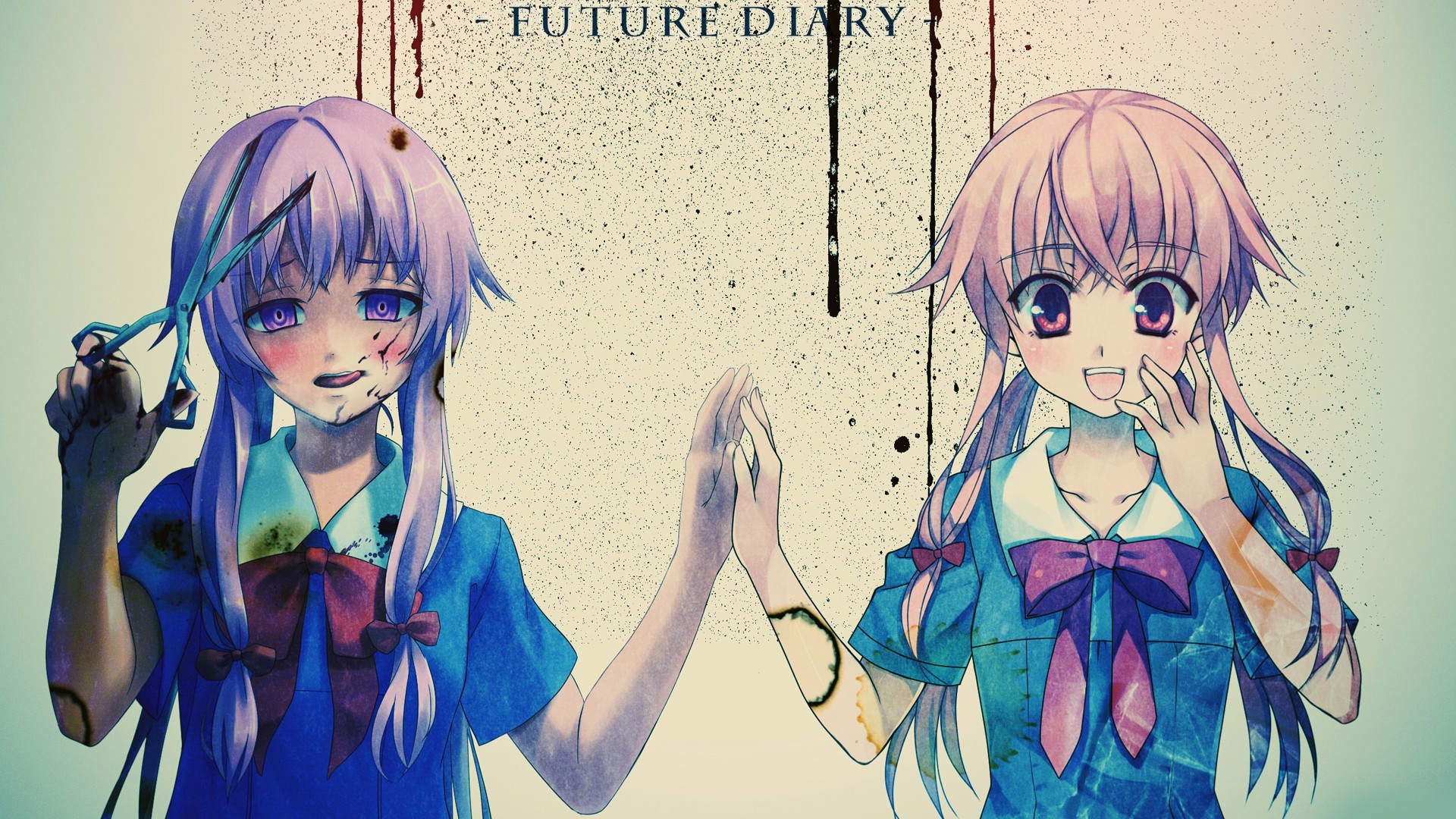Wallpapers drawing illustration anime on the desktop