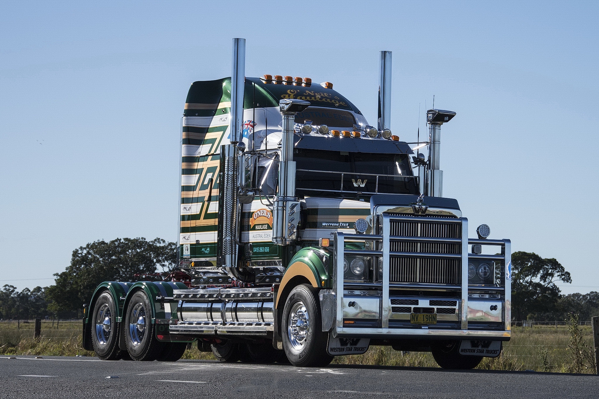 Обои транспорт логистика western star trucks на рабочий стол