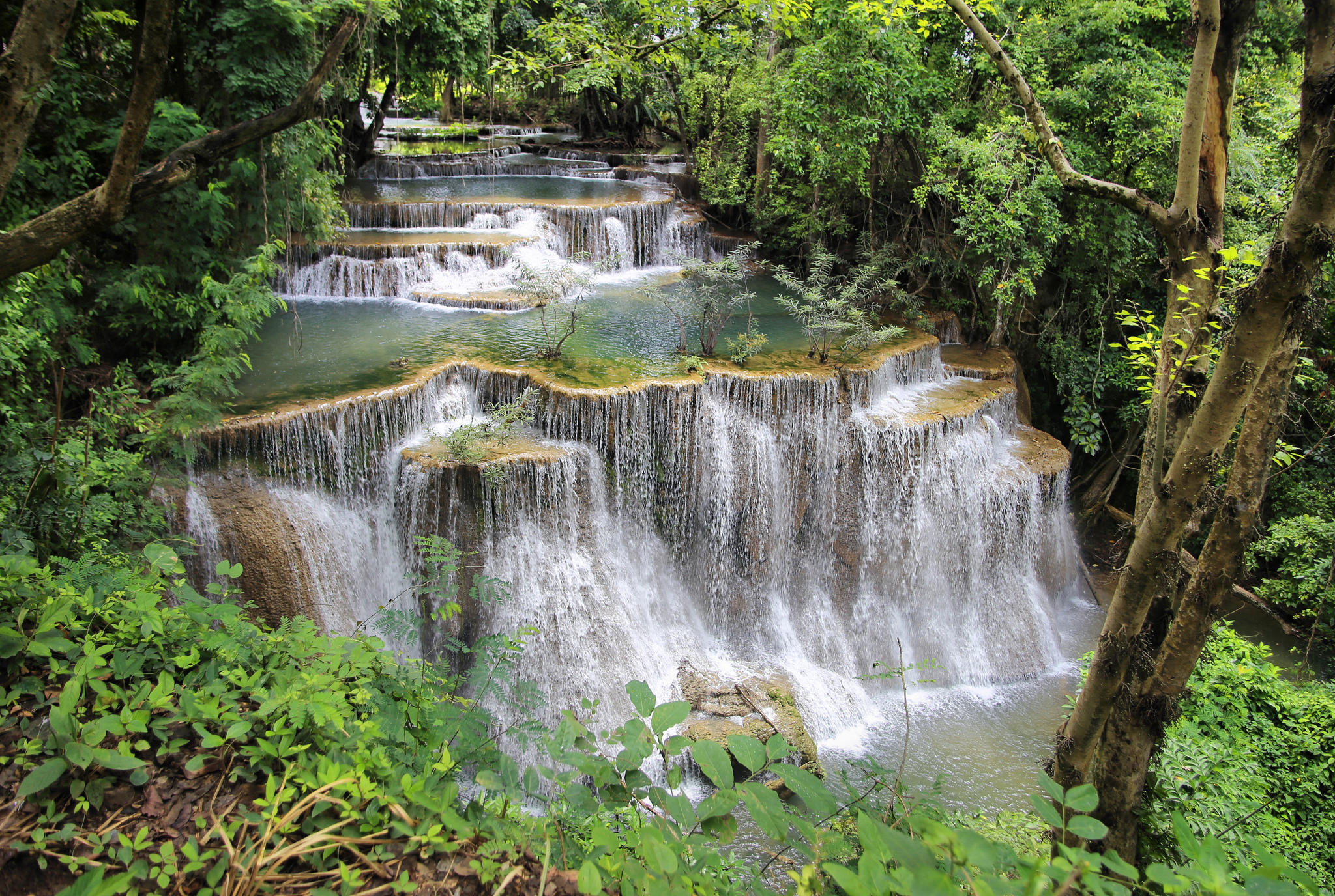 Wallpapers Wodopad Hua Mae Ho Jungle Kanchanaburi on the desktop