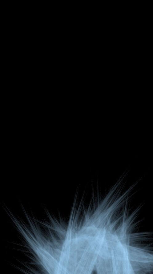 Бесплатное фото Пух на черном фоне