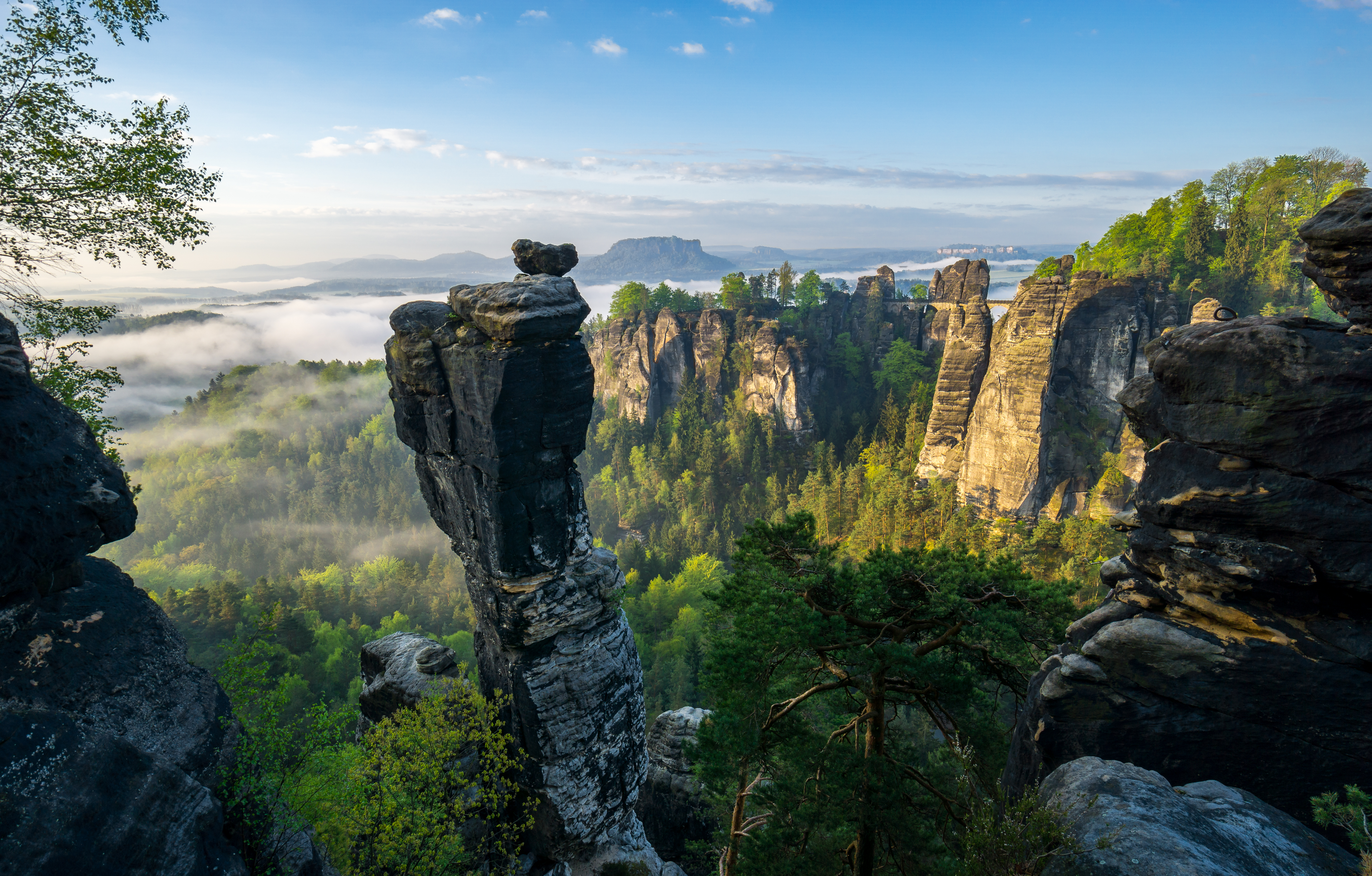 Wallpapers Wehlnadel Saxon Switzerland National Park Tourismusverband S chsische Schweiz e V Philipp Zieger on the desktop