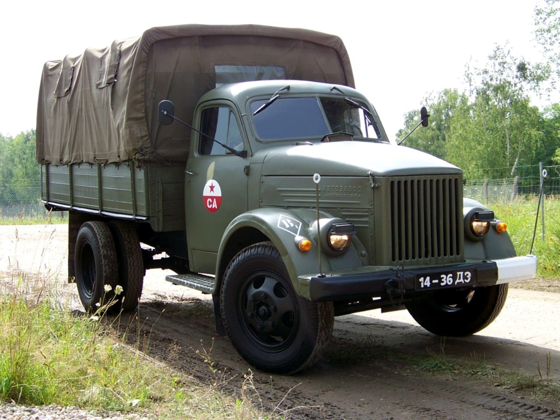 Wallpapers car GAZ - 51 truck cars on the desktop