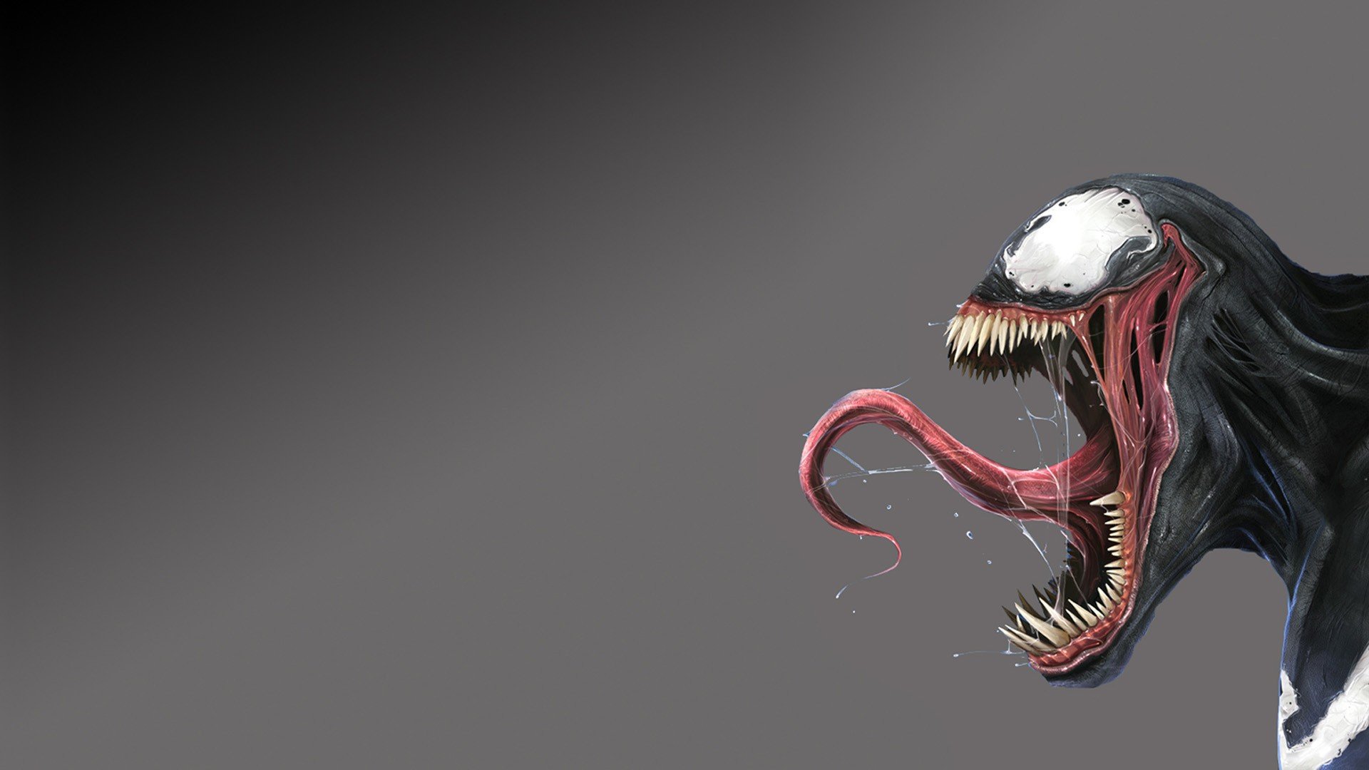 Wallpapers Venom Wallpaper rendering on the desktop
