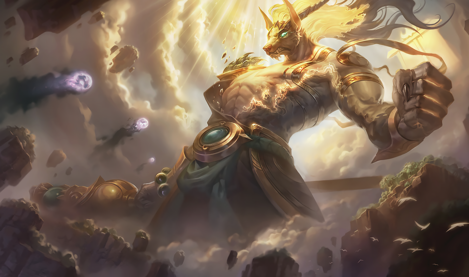 Wallpapers Summoner 039 s Rift League Legend nasus on the desktop