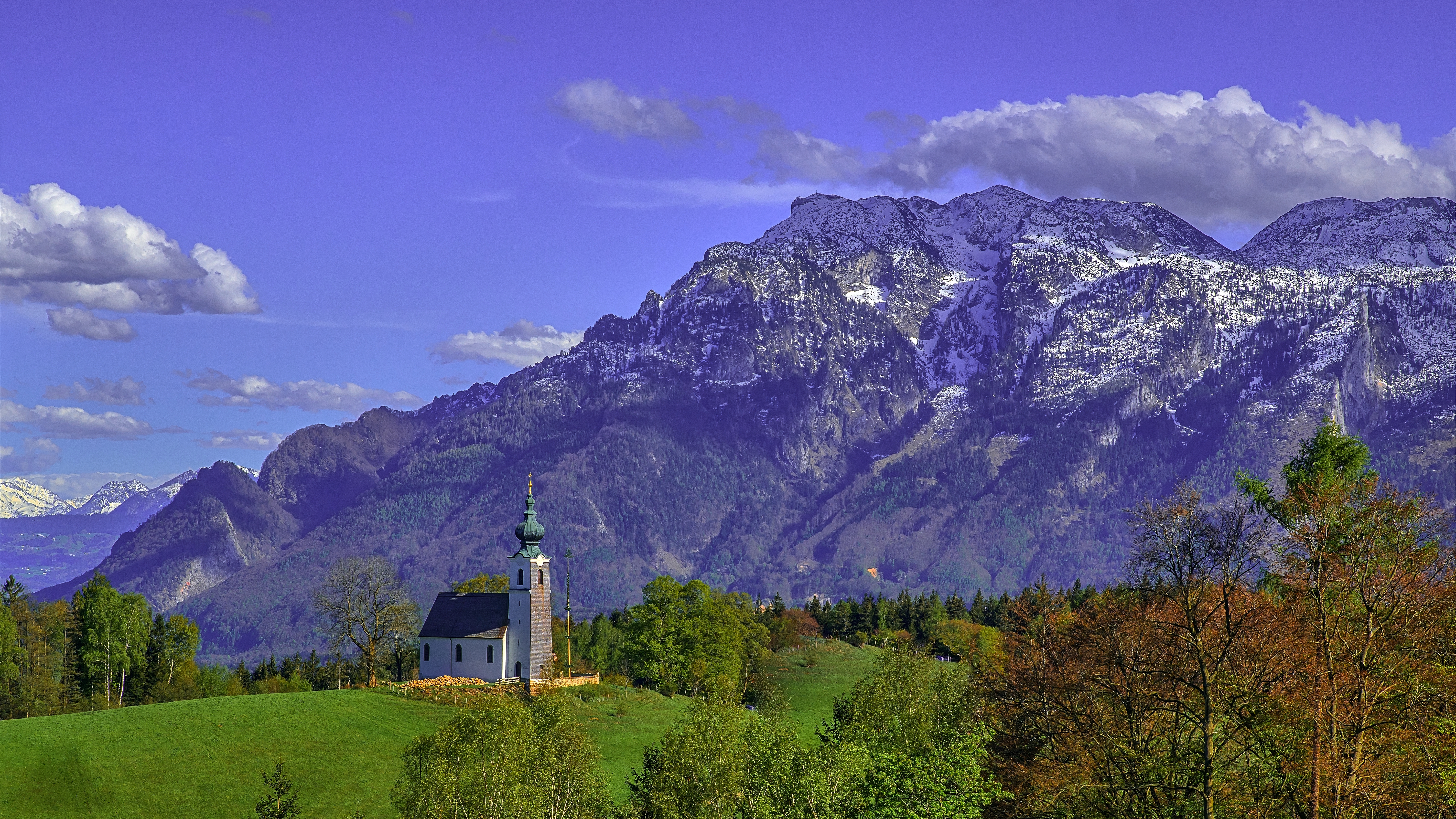 Wallpapers Salzburg nature countryside on the desktop