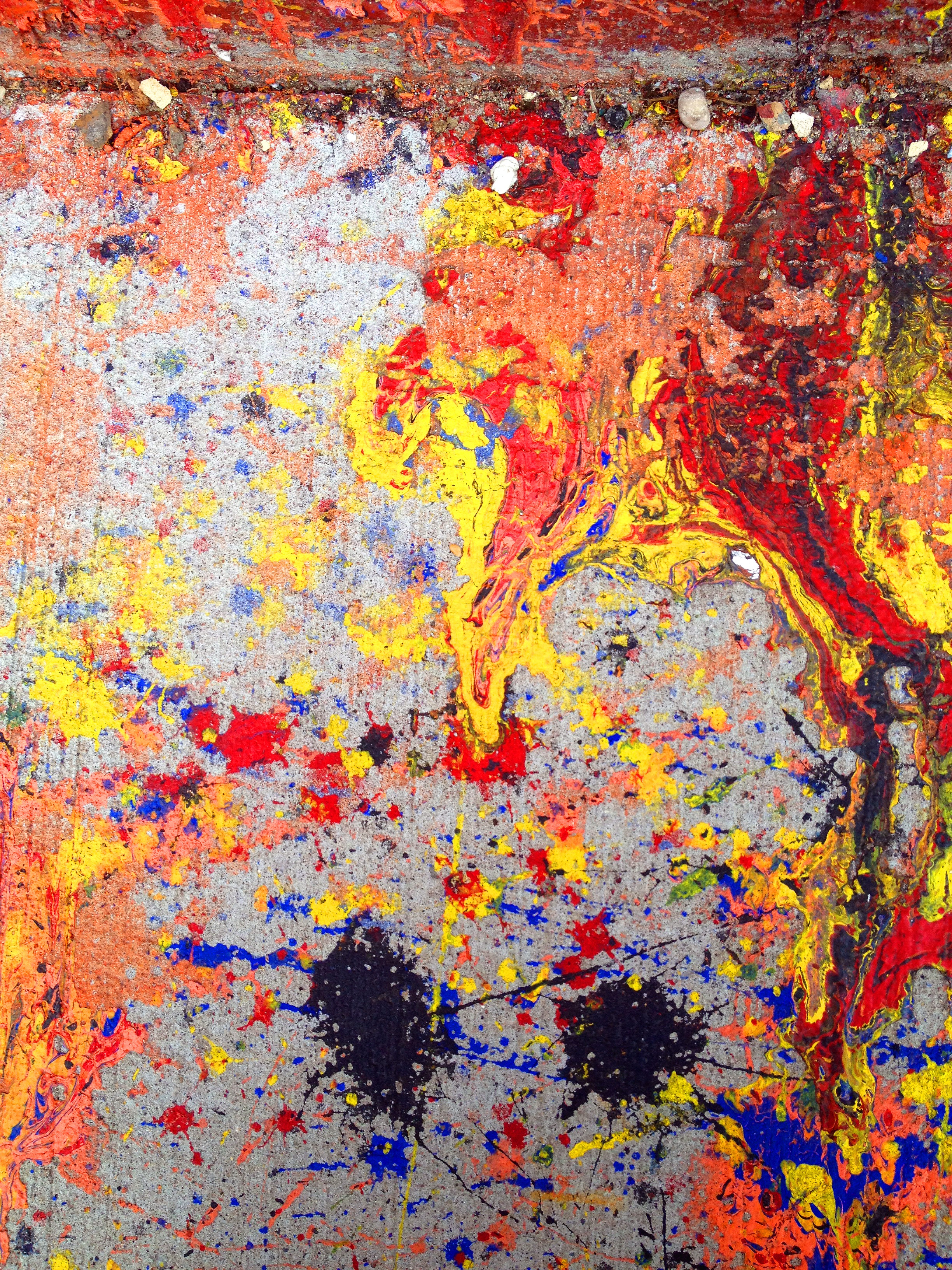 Обои grungy творческие жидкость на рабочий стол