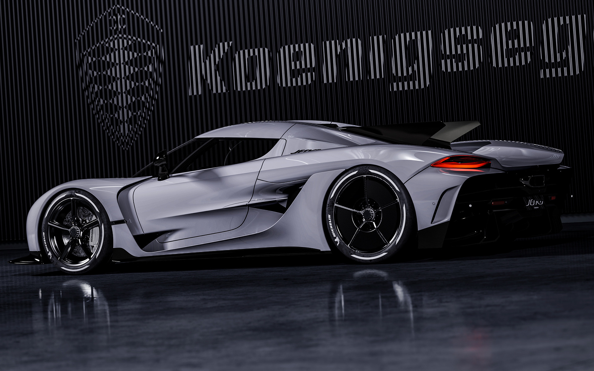 Бесплатное фото Koenigsegg-jesko-absolut