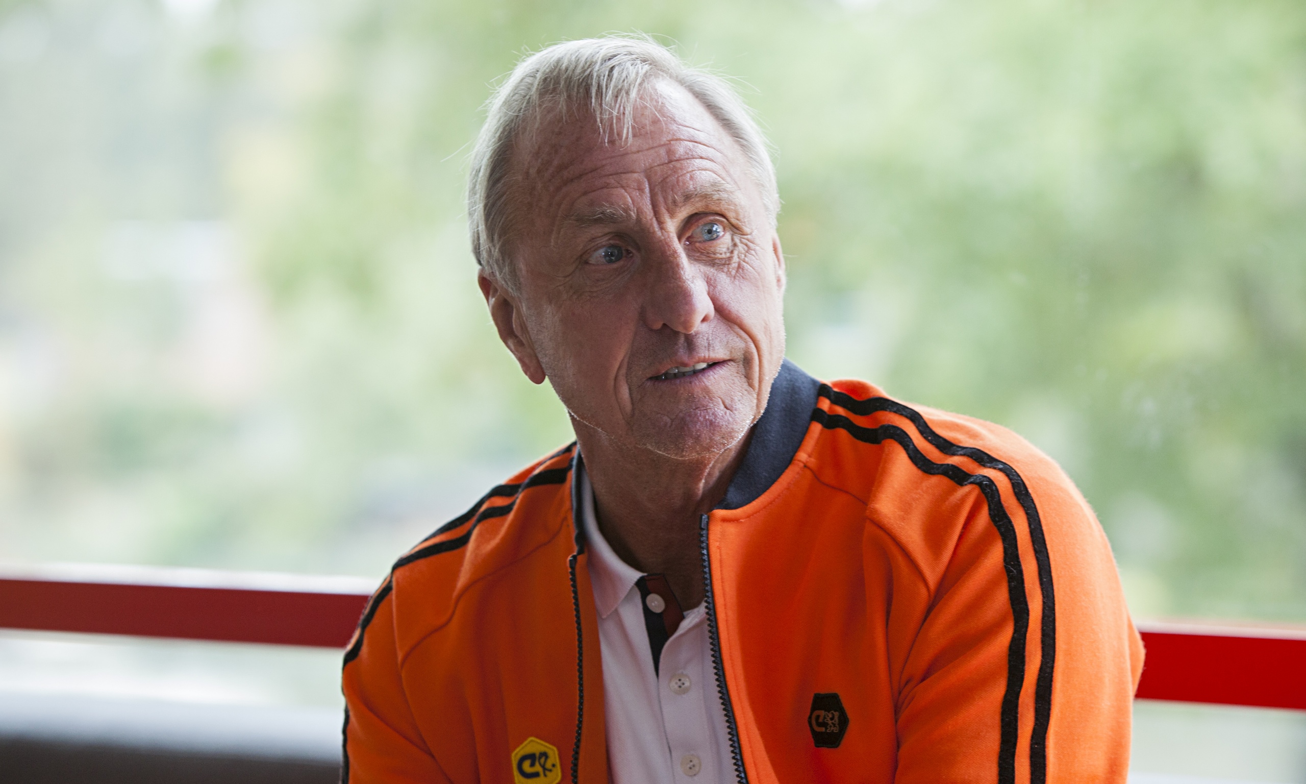 Wallpapers johan cruyff portrait senior citizen on the desktop