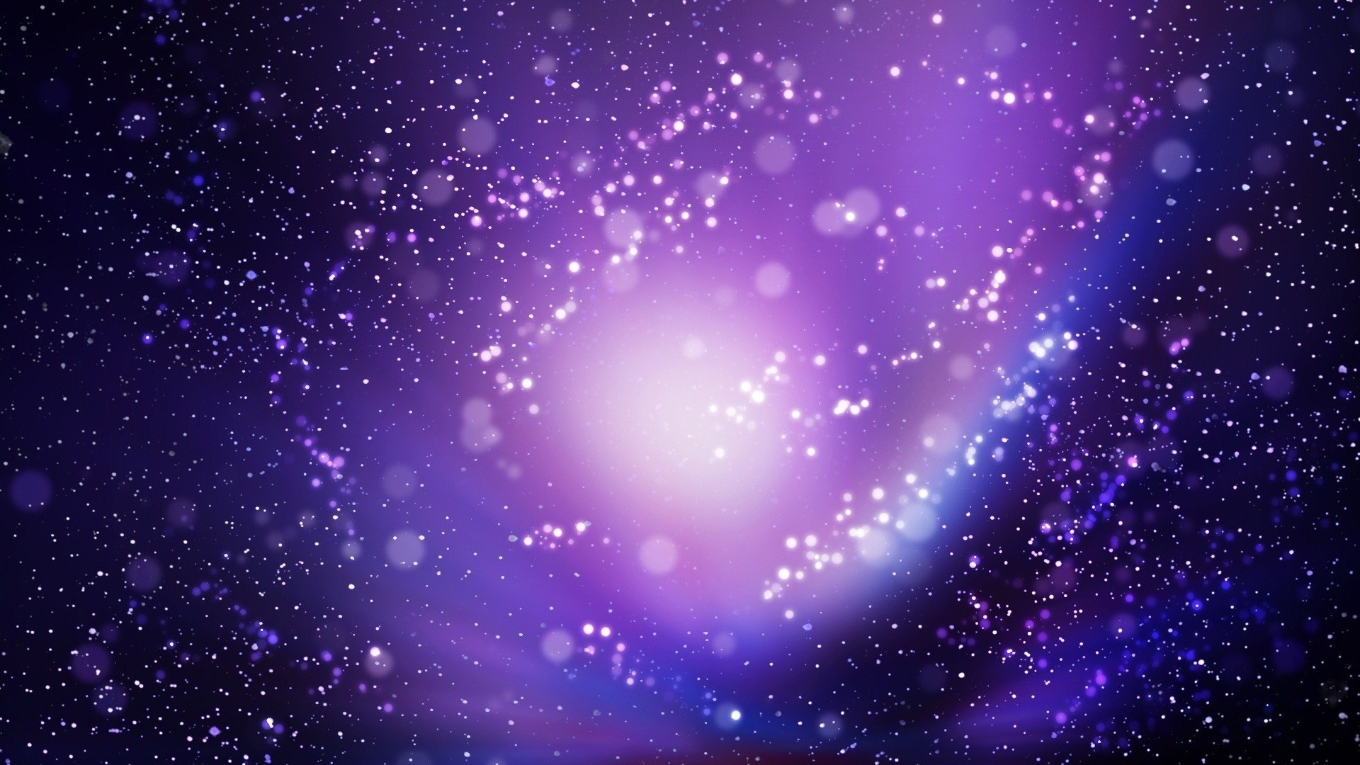 Фиолетовы космос