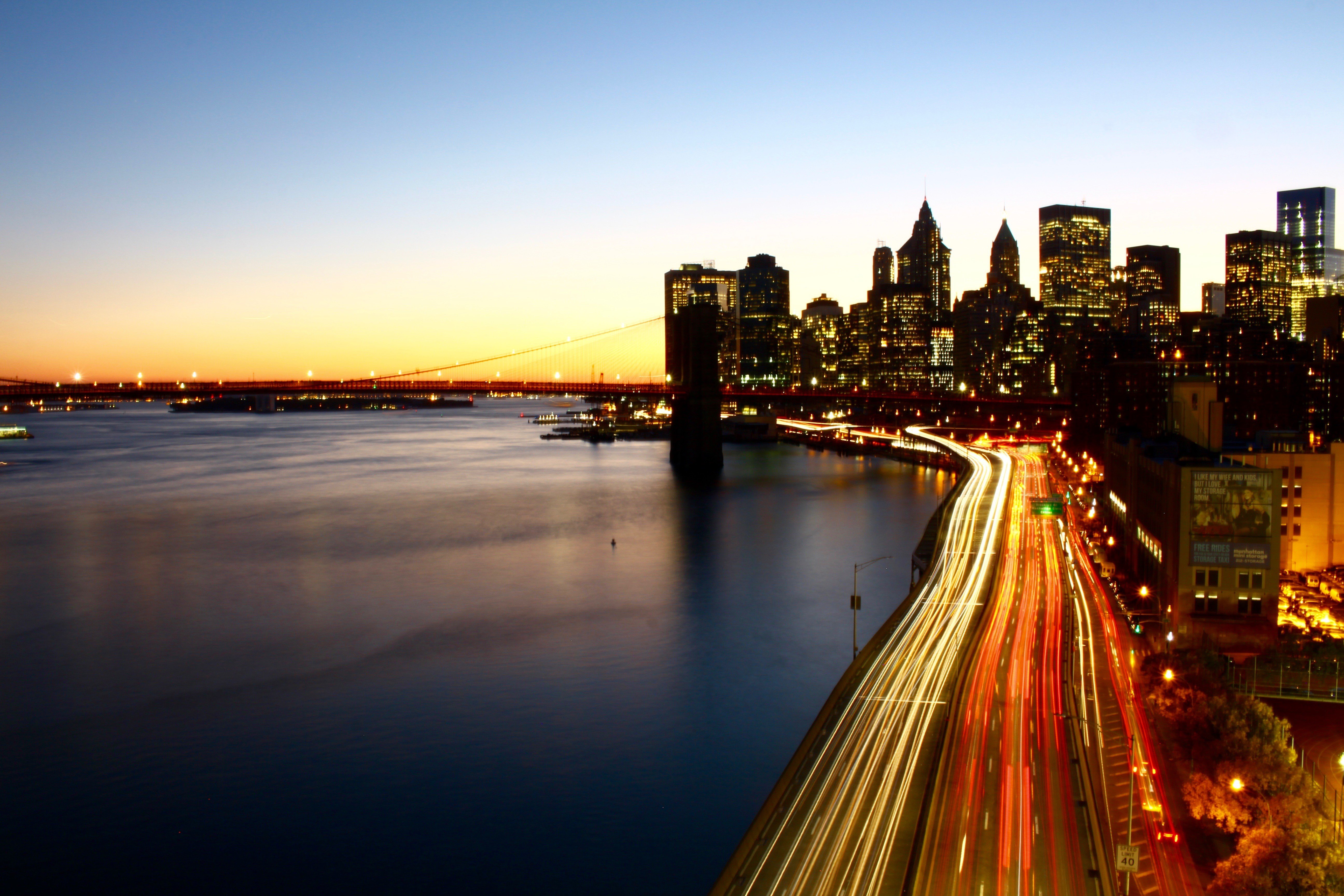 Wallpapers chinatown Manhattan manhattan bridge on the desktop