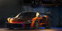 Оранжевый mclaren mso senna