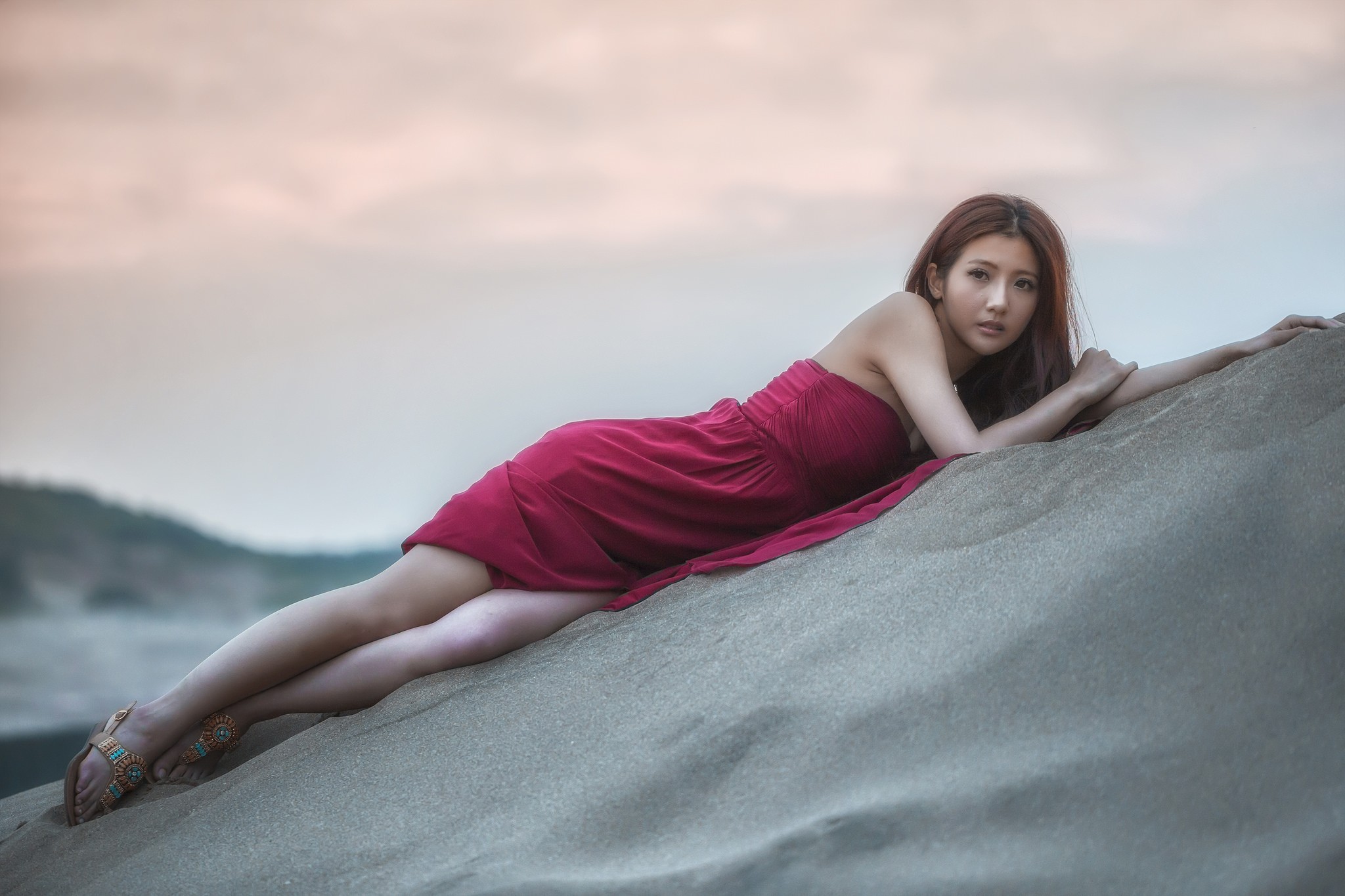 桌面上的壁纸女性 模型 肖像