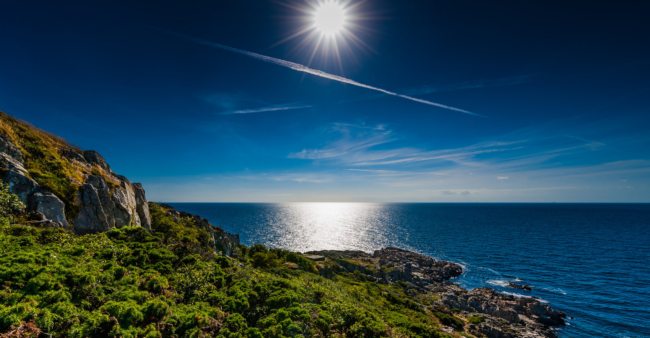 Wallpapers coastline rocks Kullaberg on the desktop